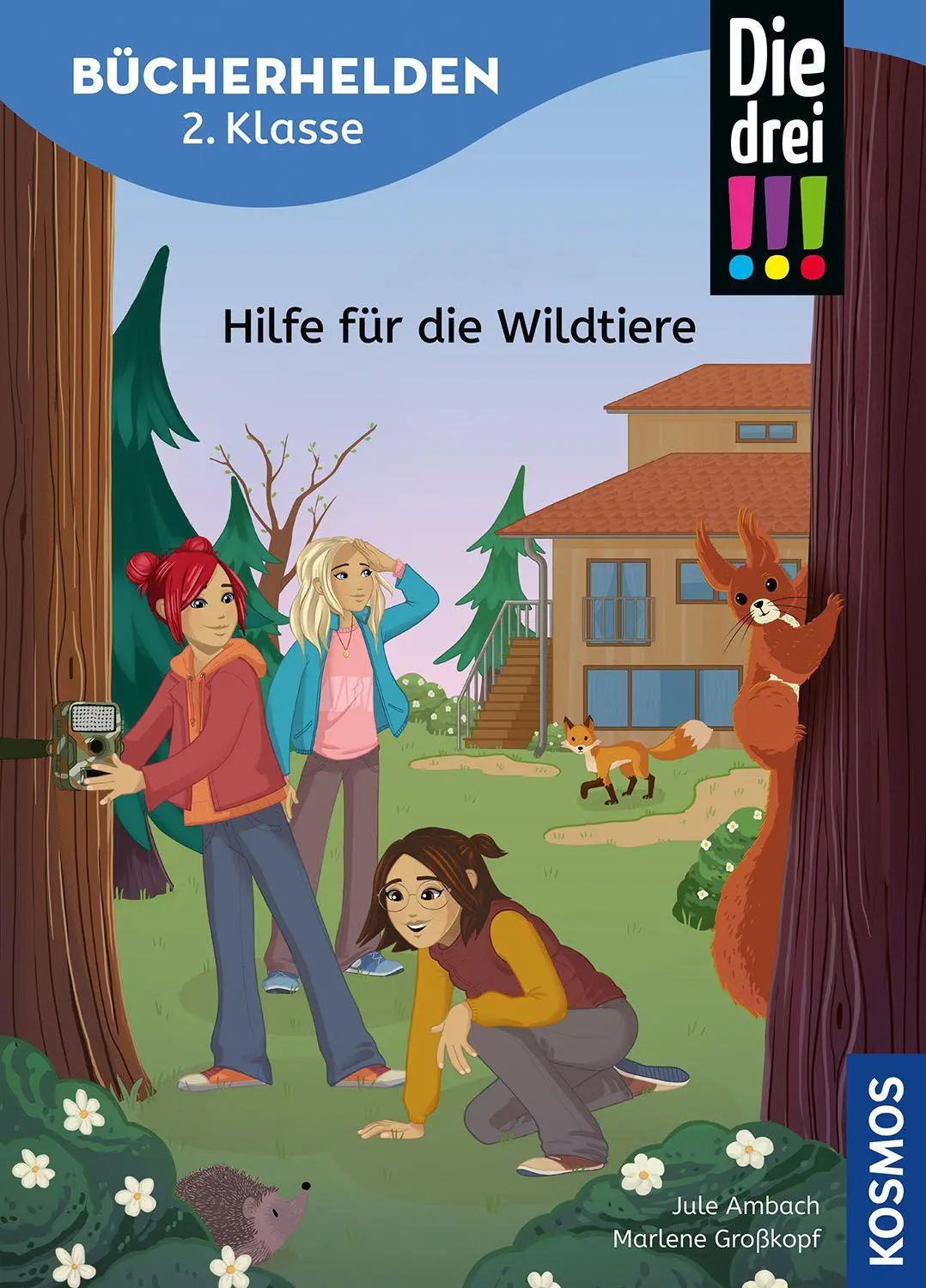 Cover: 9783440182734 | Die drei !!!, Bücherhelden 2. Klasse, Hilfe für die Wildtiere | Ambach