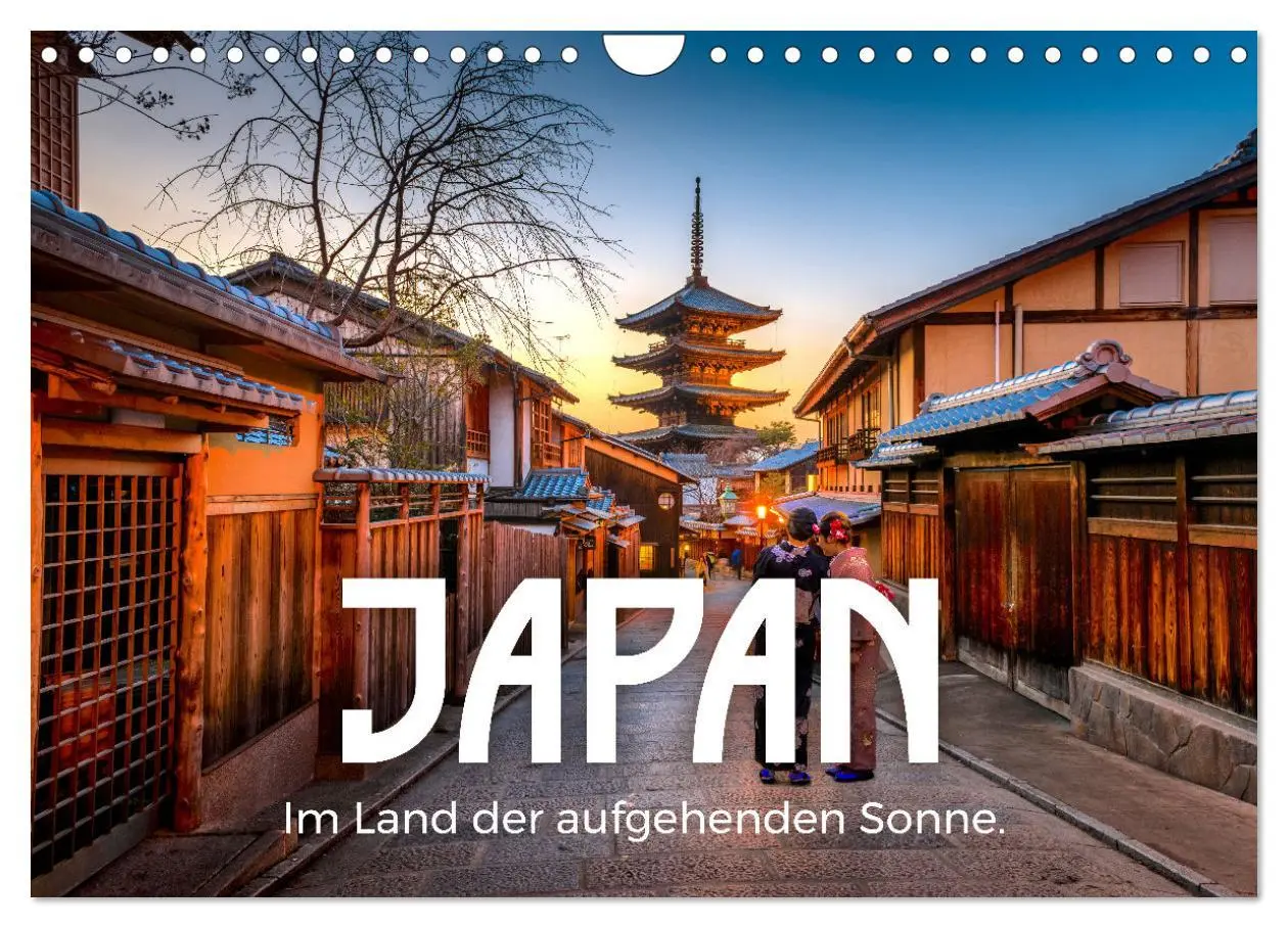 Cover: 9783457562734 | Japan - Im Land der aufgehenden Sonne. (Wandkalender 2026 DIN A4...