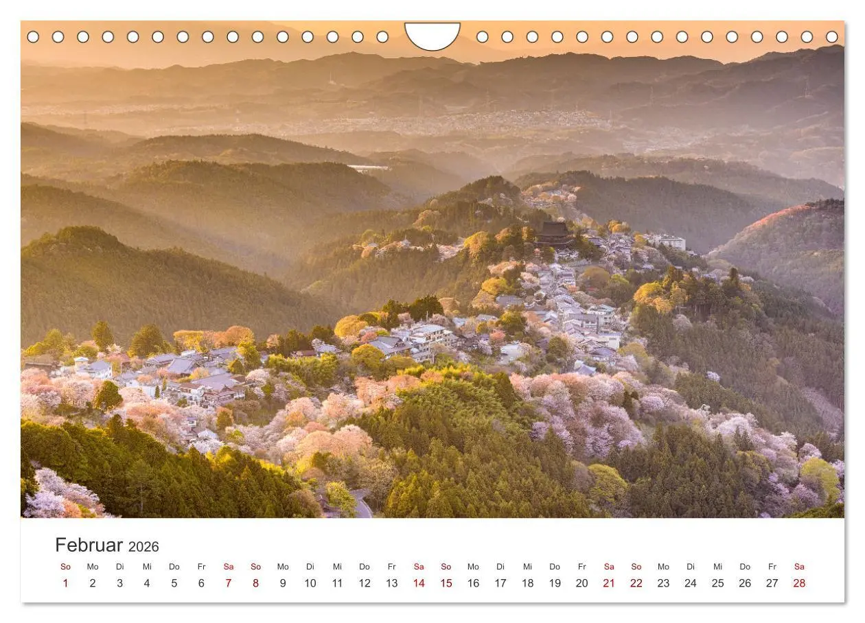 Bild: 9783457562734 | Japan - Im Land der aufgehenden Sonne. (Wandkalender 2026 DIN A4...