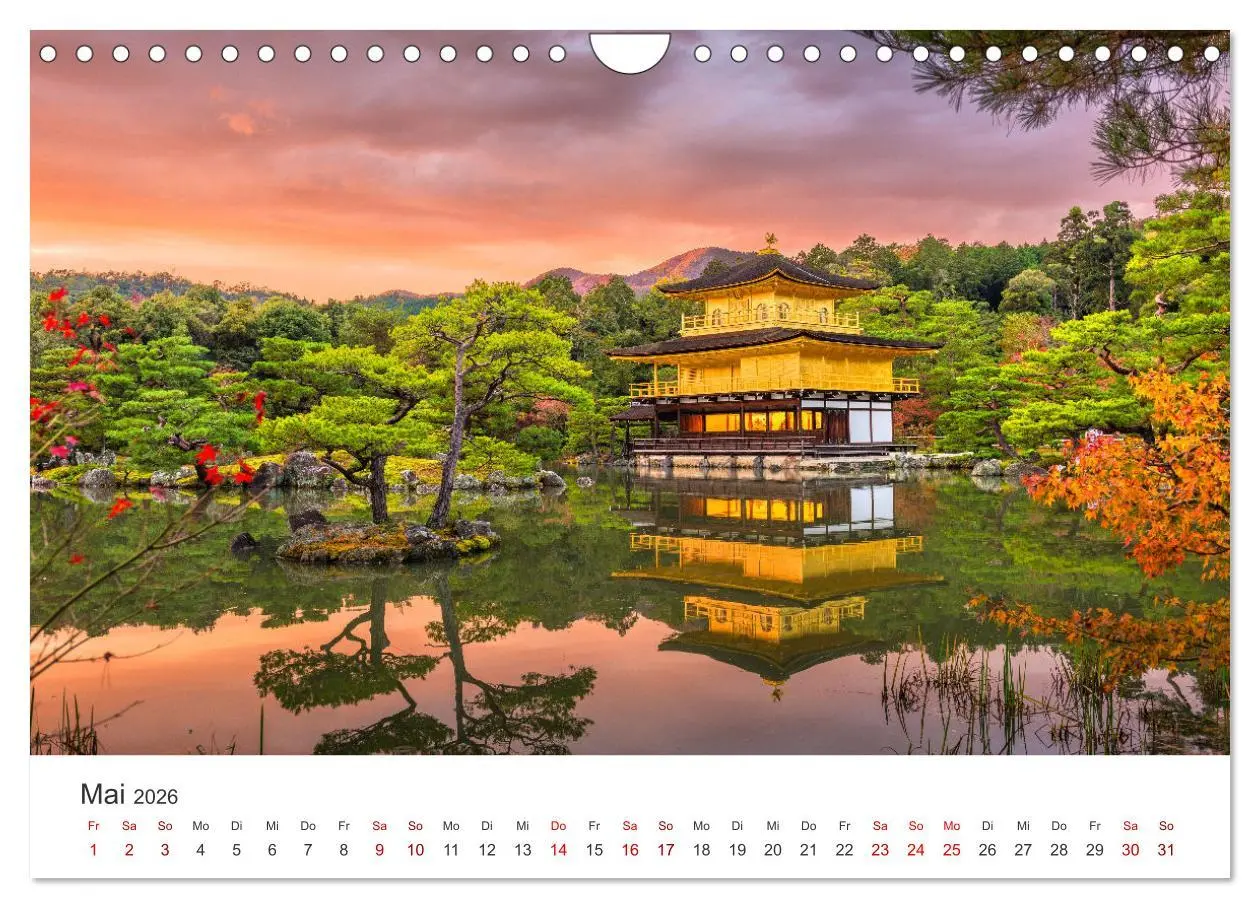 Bild: 9783457562734 | Japan - Im Land der aufgehenden Sonne. (Wandkalender 2026 DIN A4...