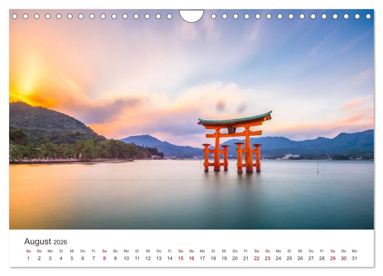 Bild: 9783457562734 | Japan - Im Land der aufgehenden Sonne. (Wandkalender 2026 DIN A4...