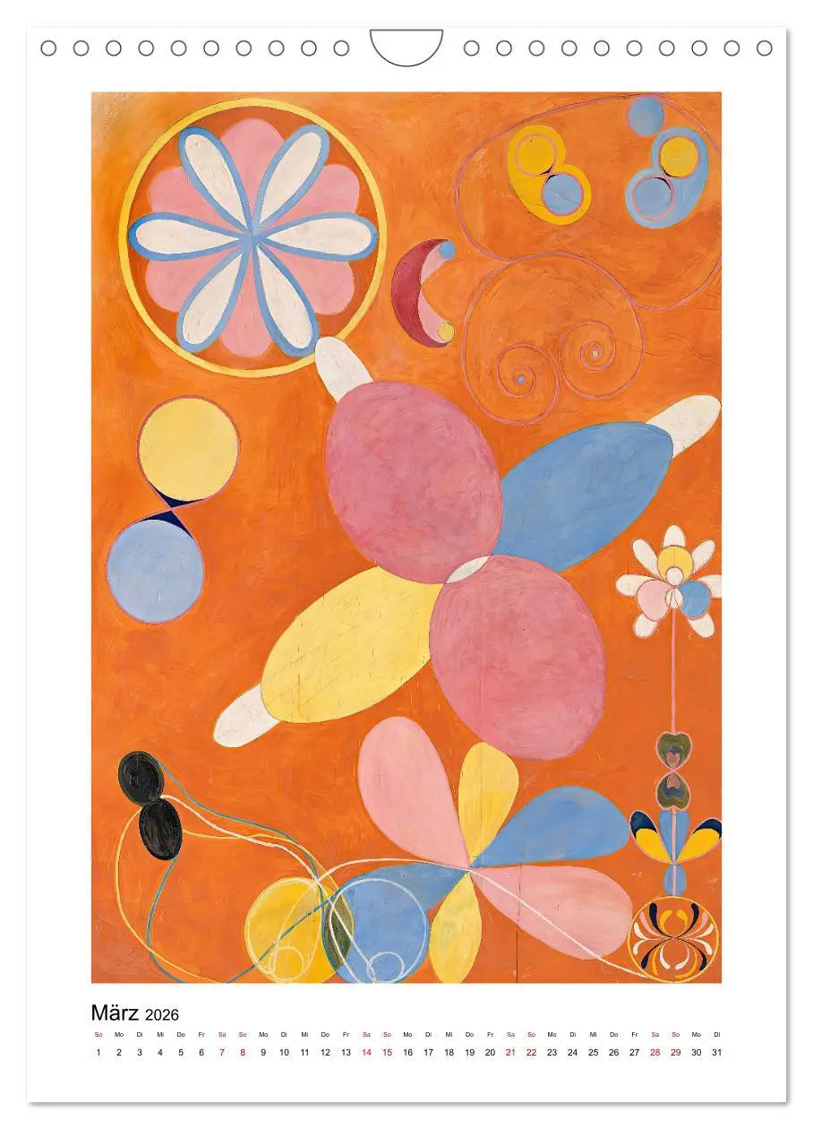 Bild: 9783516272734 | Hilma af Klint - Ein Jahr voller mystischer Kunst (Wandkalender...