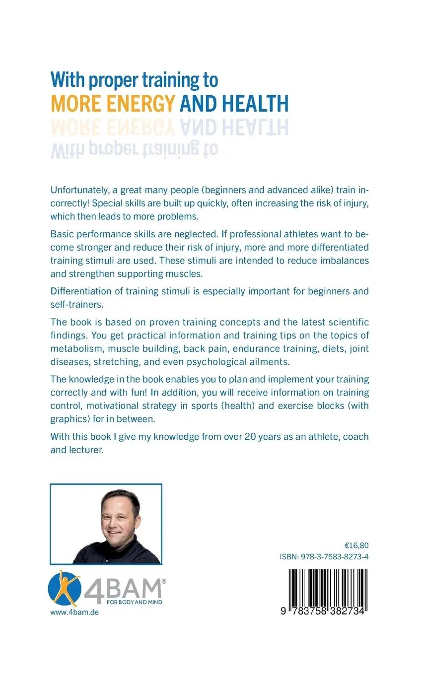 Rückseite: 9783758382734 | With proper training to more energy and health | Gerhard J. Mandalka