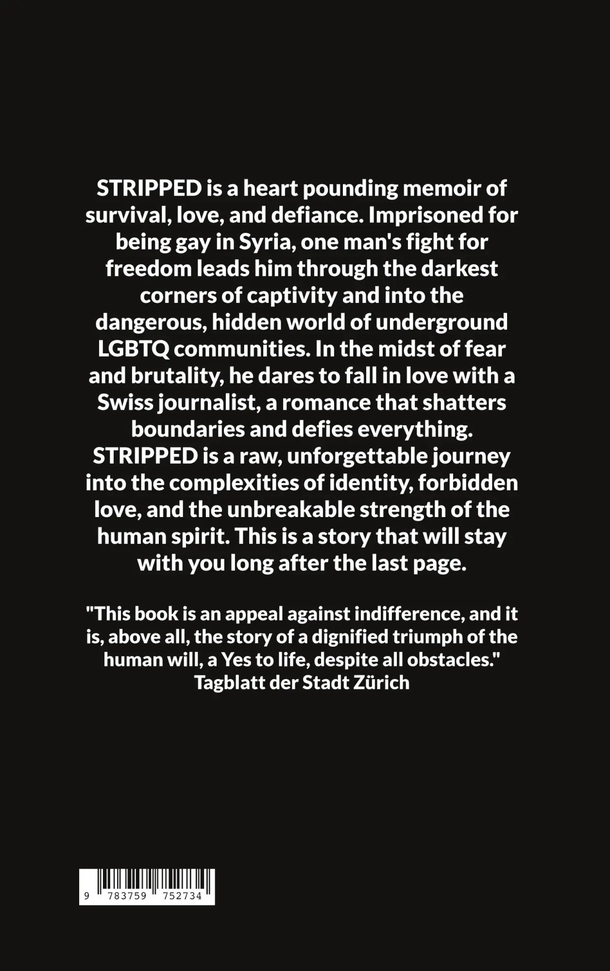 Rückseite: 9783759752734 | Stripped | A Memoir | Lucian S. | Taschenbuch | Englisch | 2025