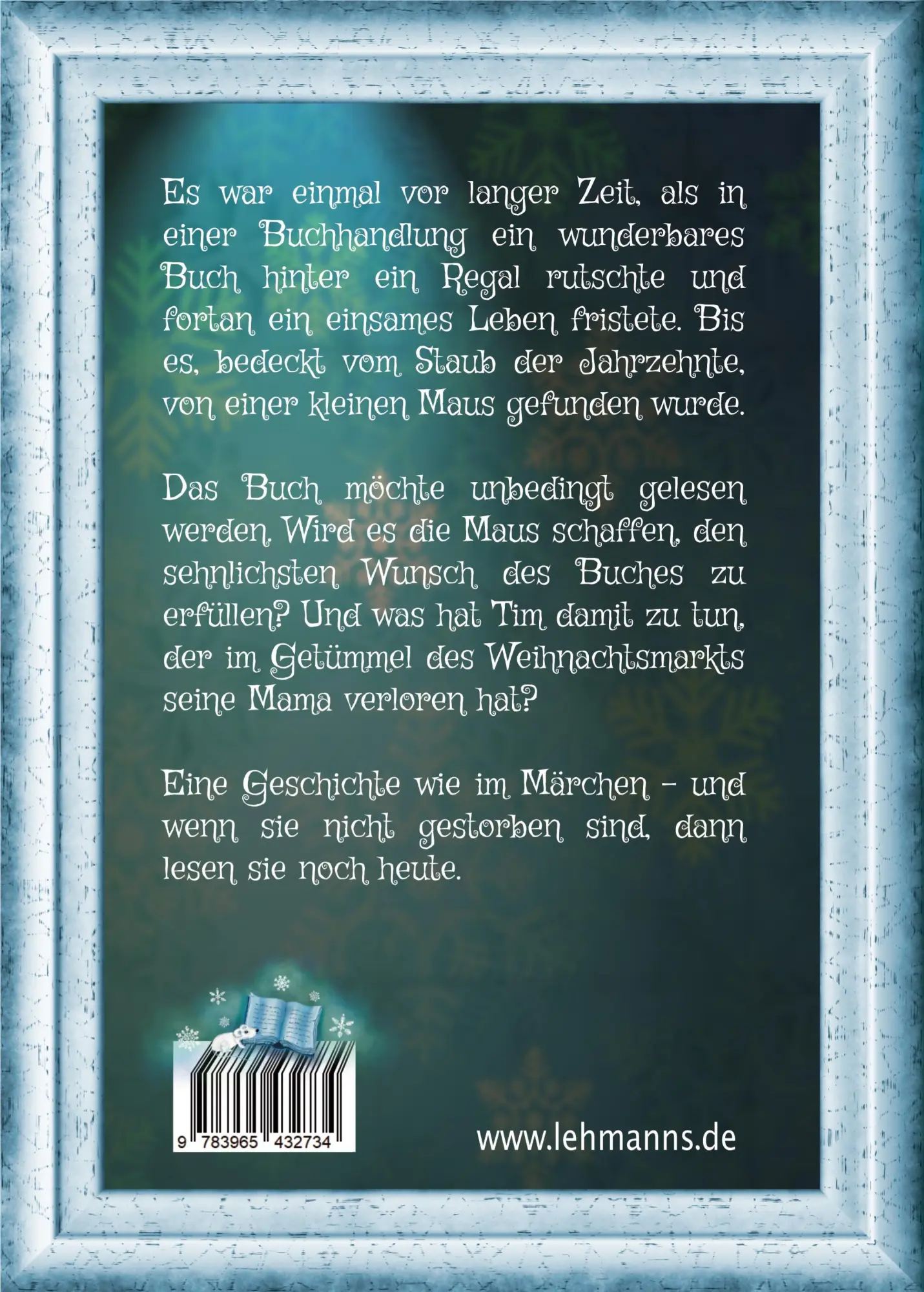 Rückseite: 9783965432734 | Das gefundene Buch | Eine Wintergeschichte | Stöckemann-Paare (u. a.)