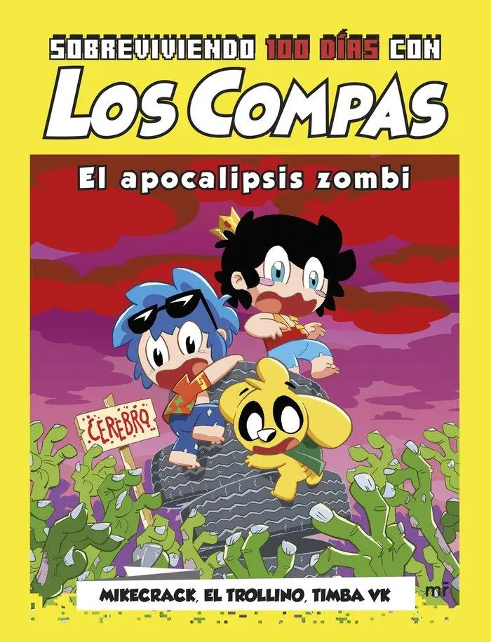 Cover: 9788427052734 | Sobreviviendo 100 días con Los Compas: El apocalipsis zombi | Buch