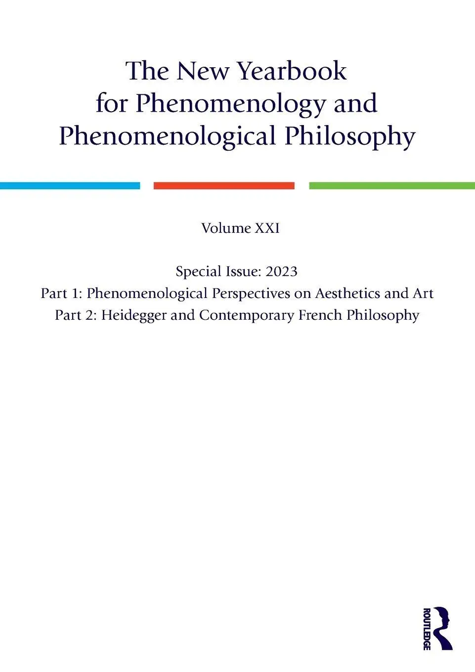 Cover: 9781032562834 | The New Yearbook for Phenomenology and Phenomenological Philosophy