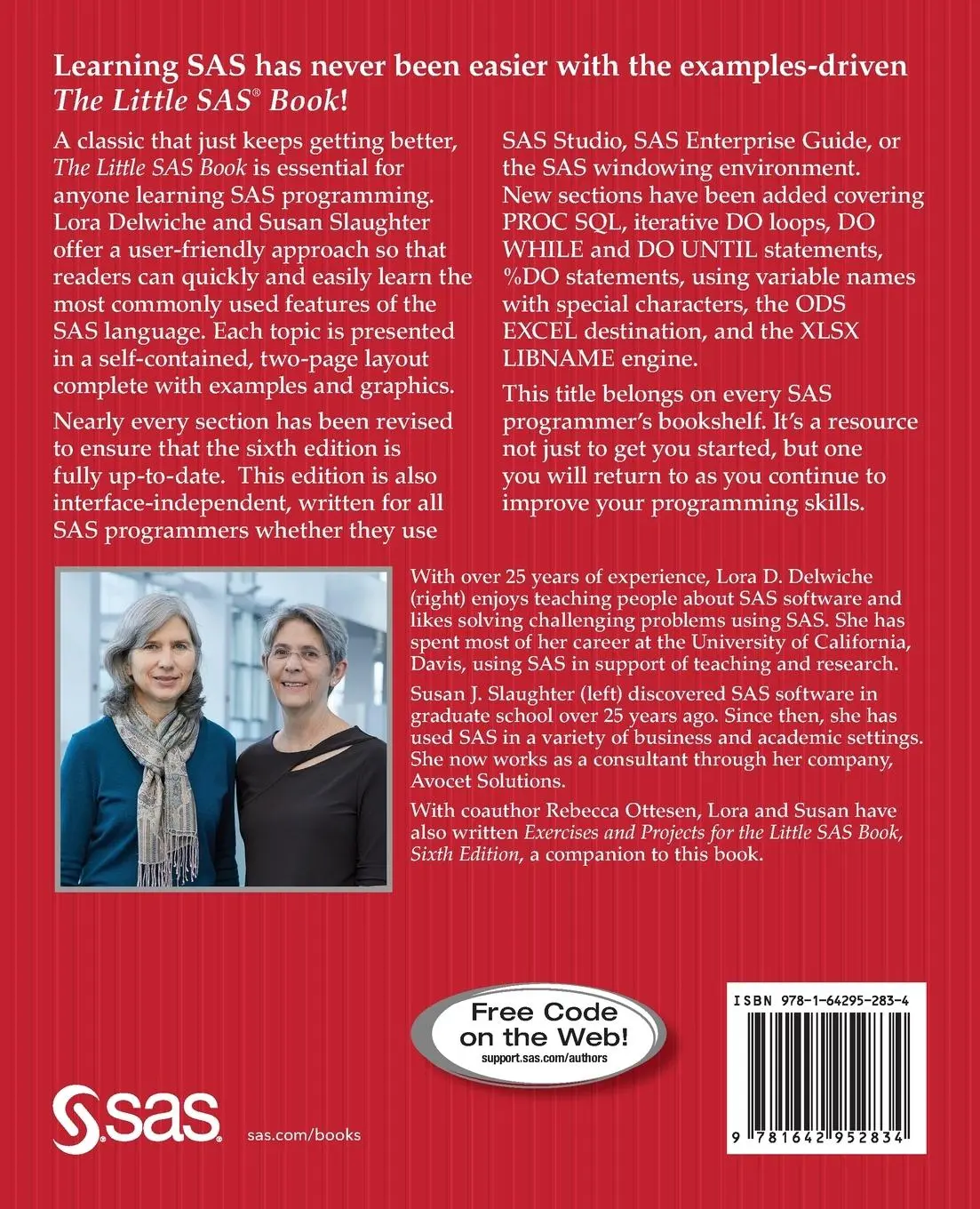 Rückseite: 9781642952834 | The Little SAS Book | A Primer, Sixth Edition | Delwiche (u. a.)