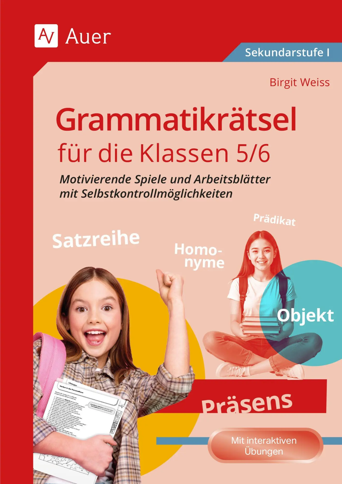 Cover: 9783403092834 | Grammatikrätsel für die Klassen 5-6 | Birgit Weiss | Broschüre | 92 S.