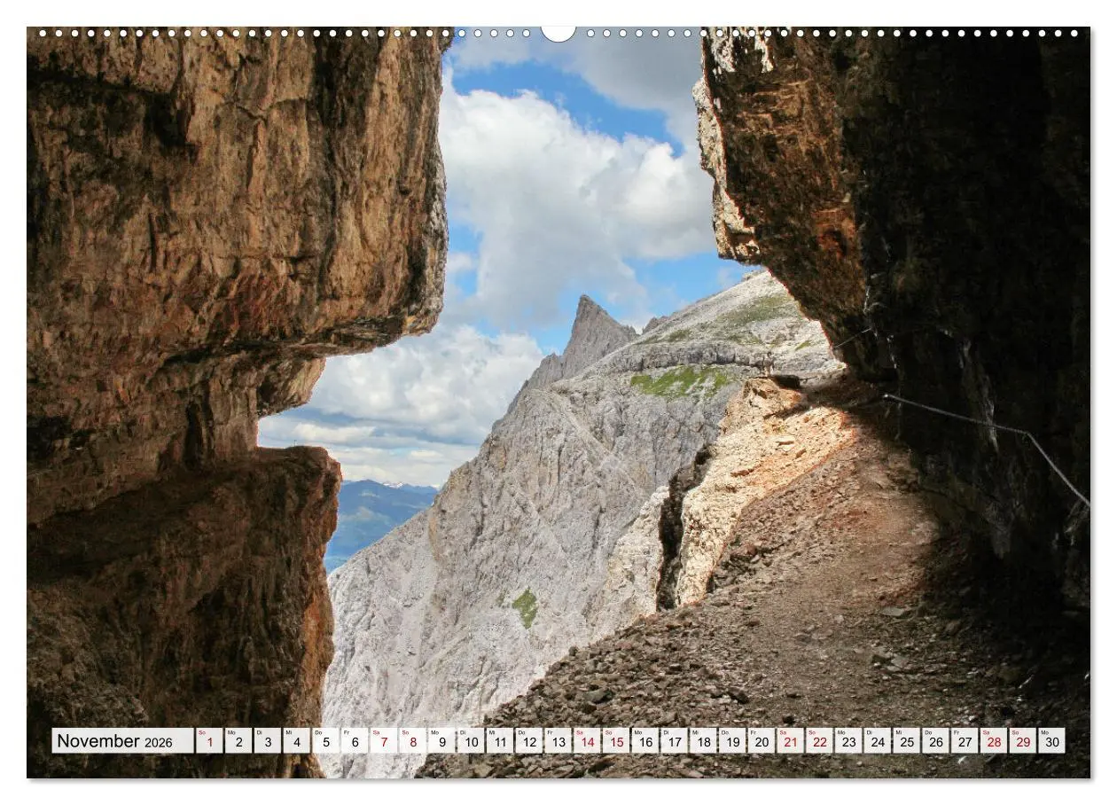 Bild: 9783457482834 | Klettersteige in Norditalien (hochwertiger Premium Wandkalender...