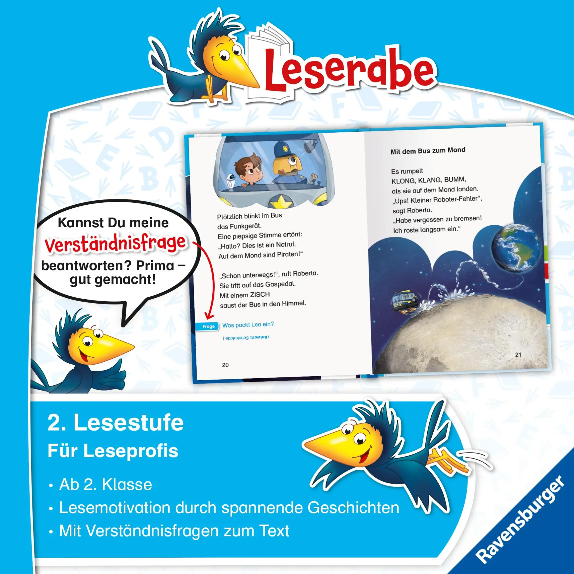 Bild: 9783473462834 | Leserabe 2. Lesestufe - Überfall der Weltraumpiraten | Friedrich
