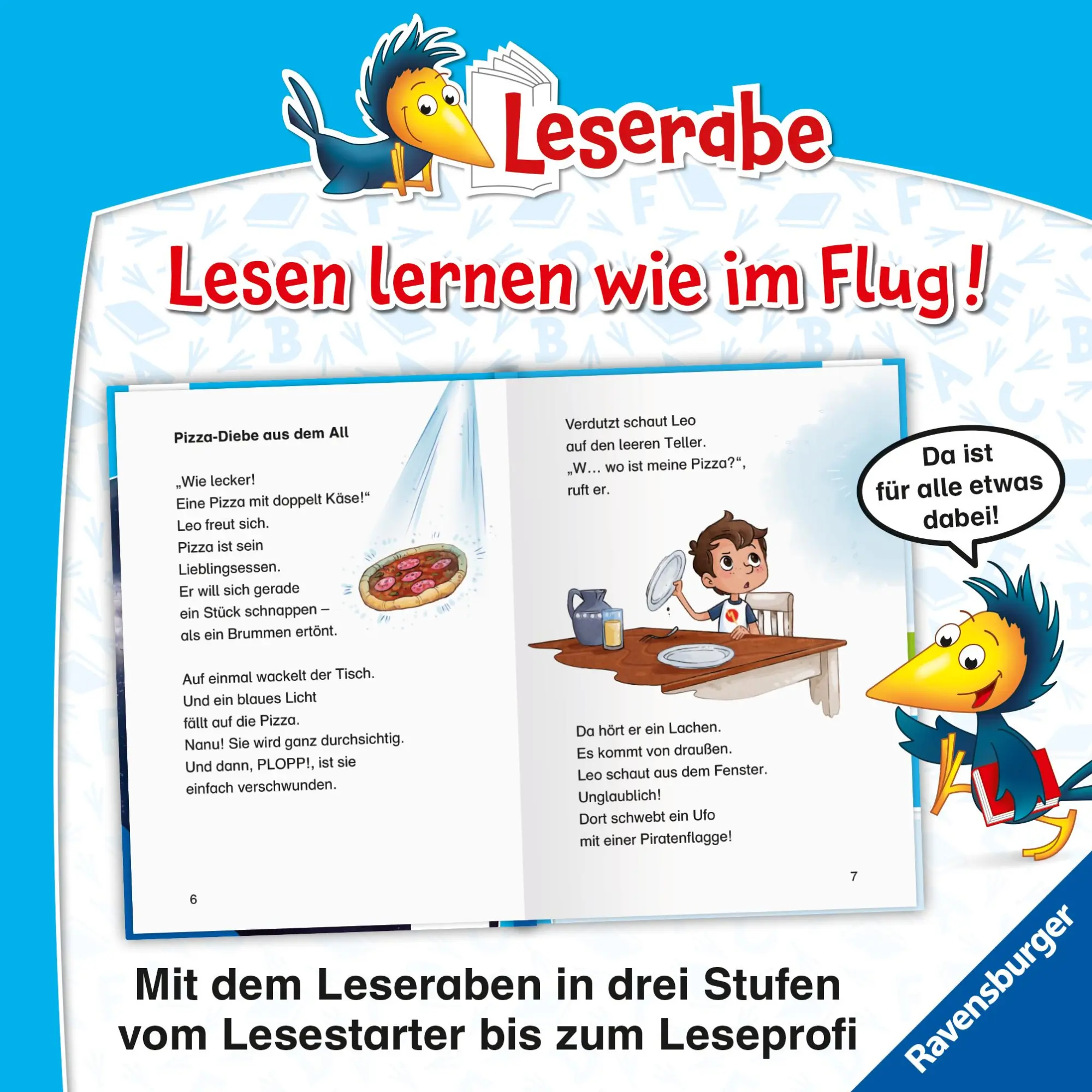 Bild: 9783473462834 | Leserabe 2. Lesestufe - Überfall der Weltraumpiraten | Friedrich