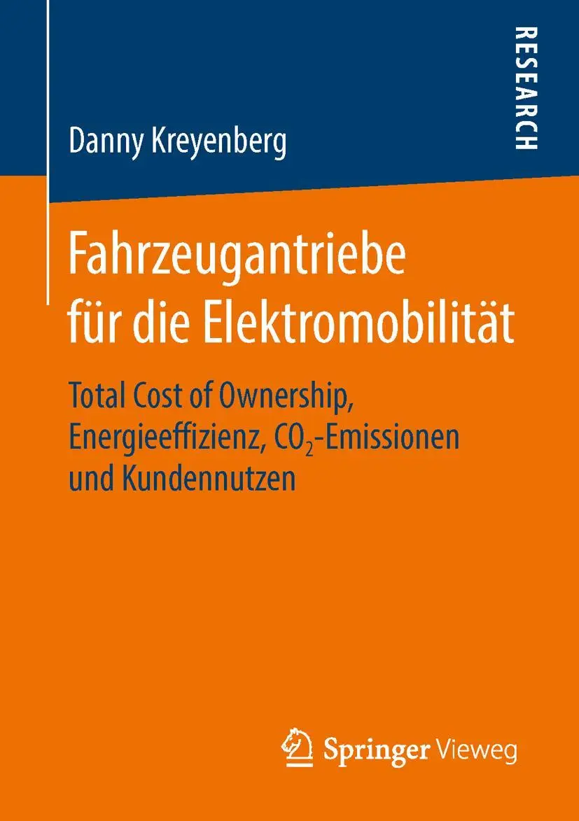 Cover: 9783658142834 | Fahrzeugantriebe für die Elektromobilität | Danny Kreyenberg | Buch