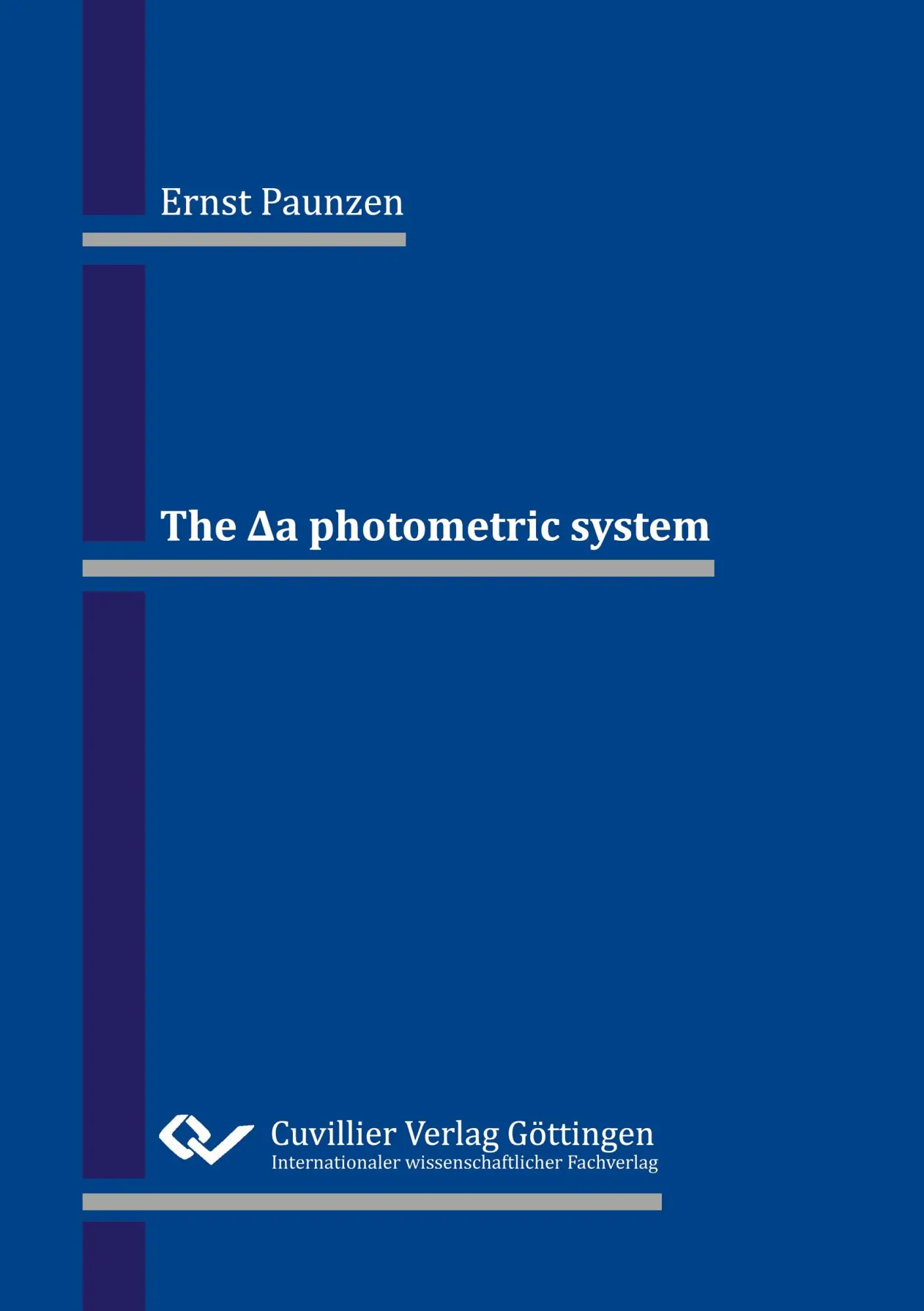 Cover: 9783736972834 | The ¿a photometric system | Ernst Pauzen | Taschenbuch | Englisch
