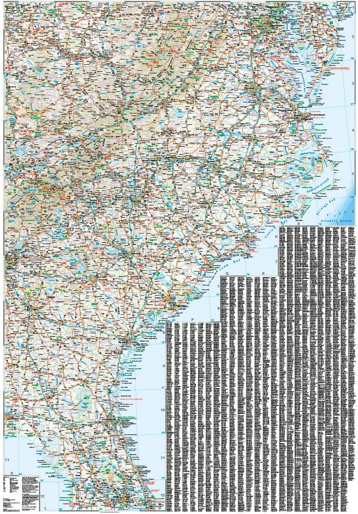 Bild: 9783831772834 | Reise Know-How Landkarte USA 9 Südost 1 : 1.250.000: Missouri,...