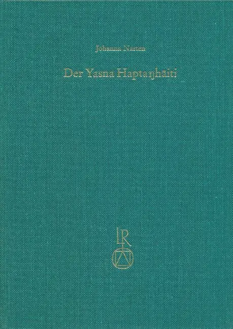 Cover: 9783882262834 | Der Yasna Haptnaghaiti | Johanna Narten | Buch | Reichert