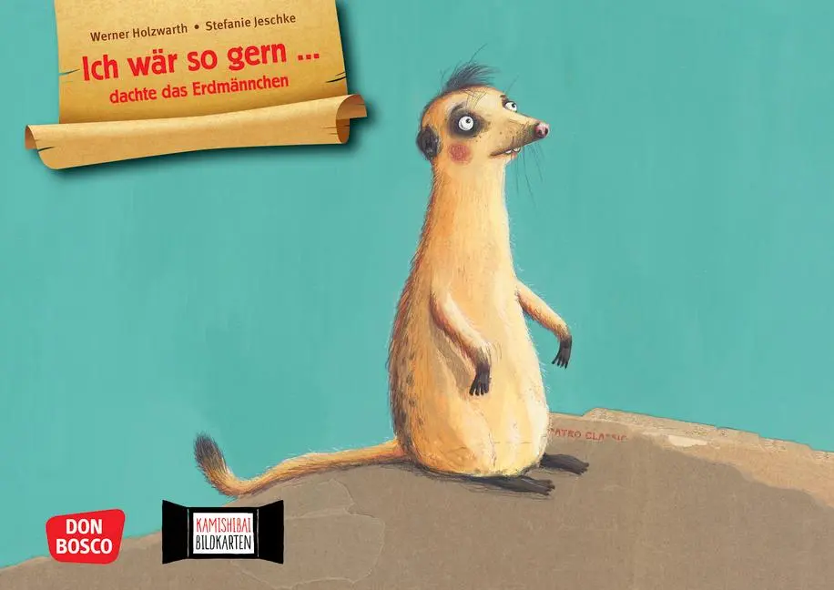 Cover: 4260694922934 | Ich wär so gern ... dachte das Erdmännchen. Kamishibai Bildkartenset