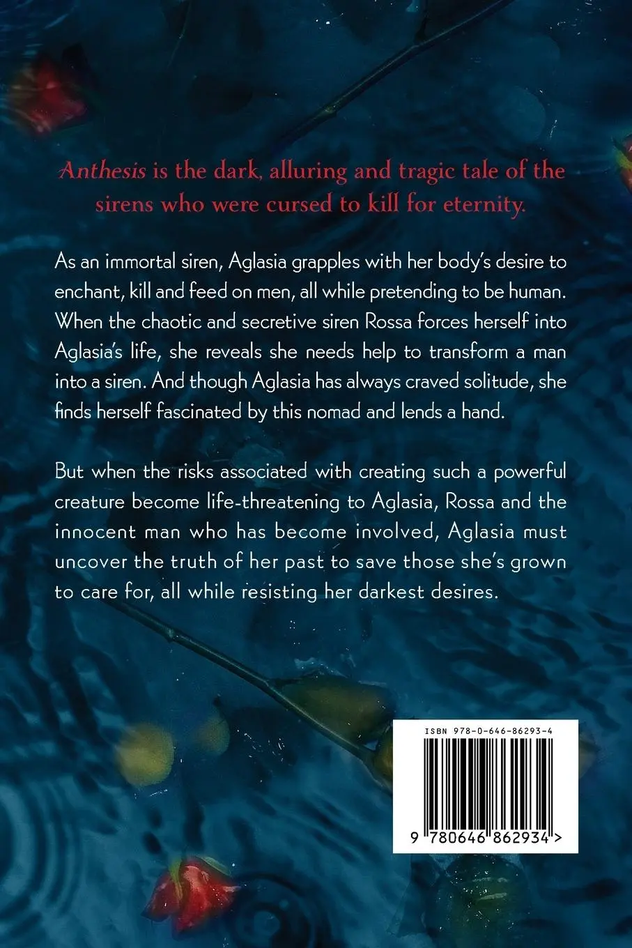 Rückseite: 9780646862934 | Anthesis | Lauren Elizabeth | Taschenbuch | Englisch | 2022