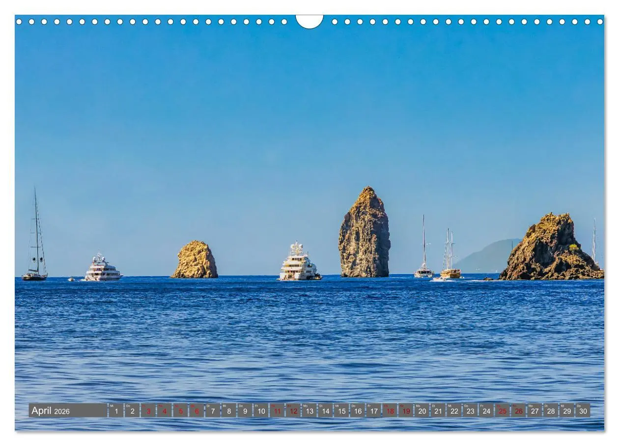 Bild: 9783457612934 | Liparische Inseln - Vulkane im Tyrrhenischen Meer (Wandkalender...