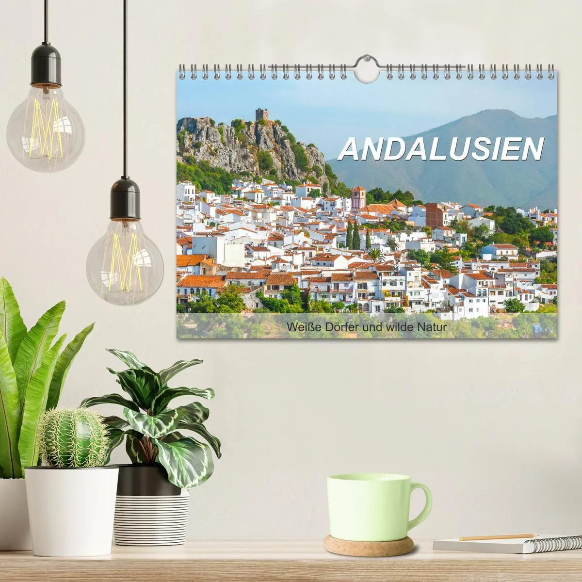 Bild: 9783457852934 | Andalusien - Weiße Dörfer und wilde Natur (Wandkalender 2026 DIN A4...