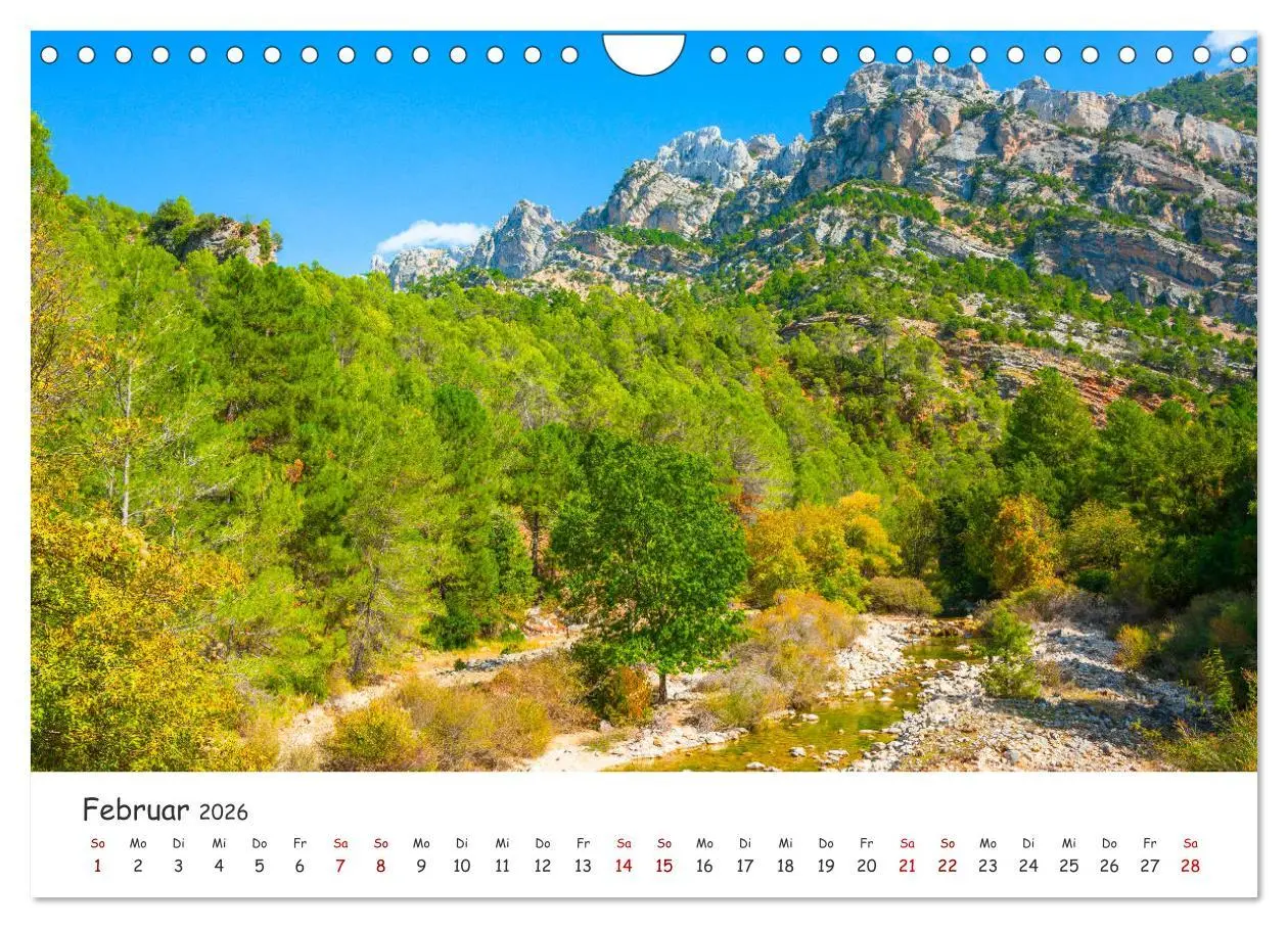 Bild: 9783457852934 | Andalusien - Weiße Dörfer und wilde Natur (Wandkalender 2026 DIN A4...