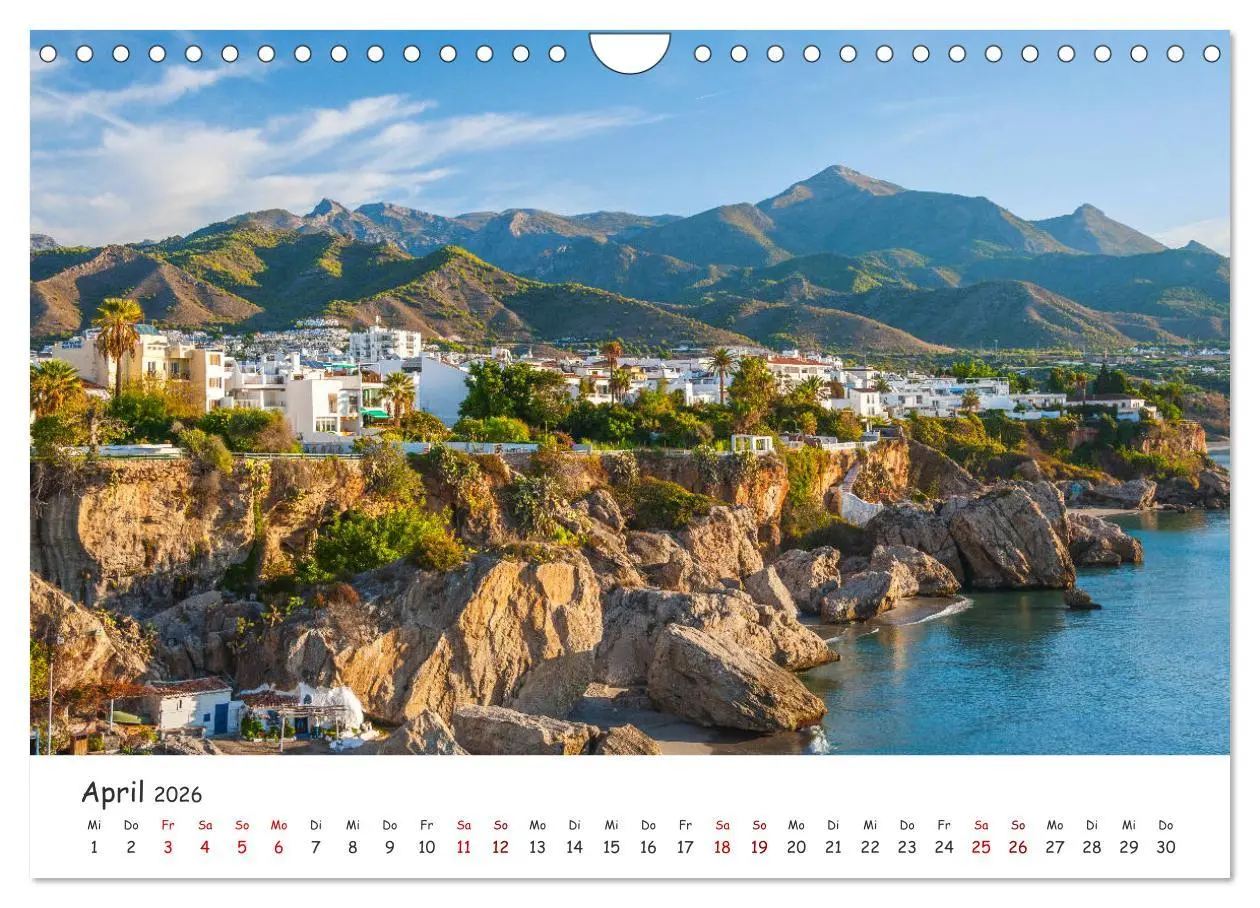 Bild: 9783457852934 | Andalusien - Weiße Dörfer und wilde Natur (Wandkalender 2026 DIN A4...