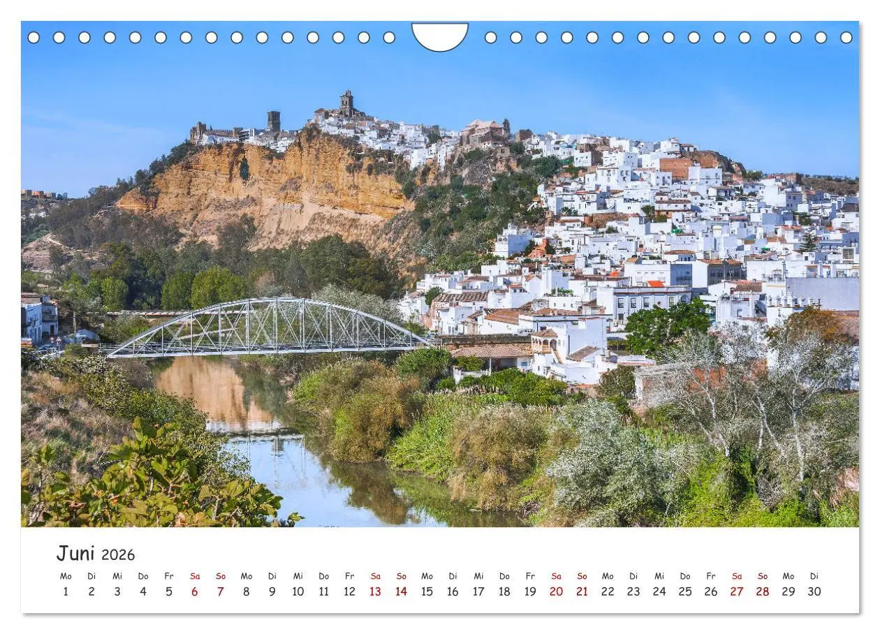 Bild: 9783457852934 | Andalusien - Weiße Dörfer und wilde Natur (Wandkalender 2026 DIN A4...