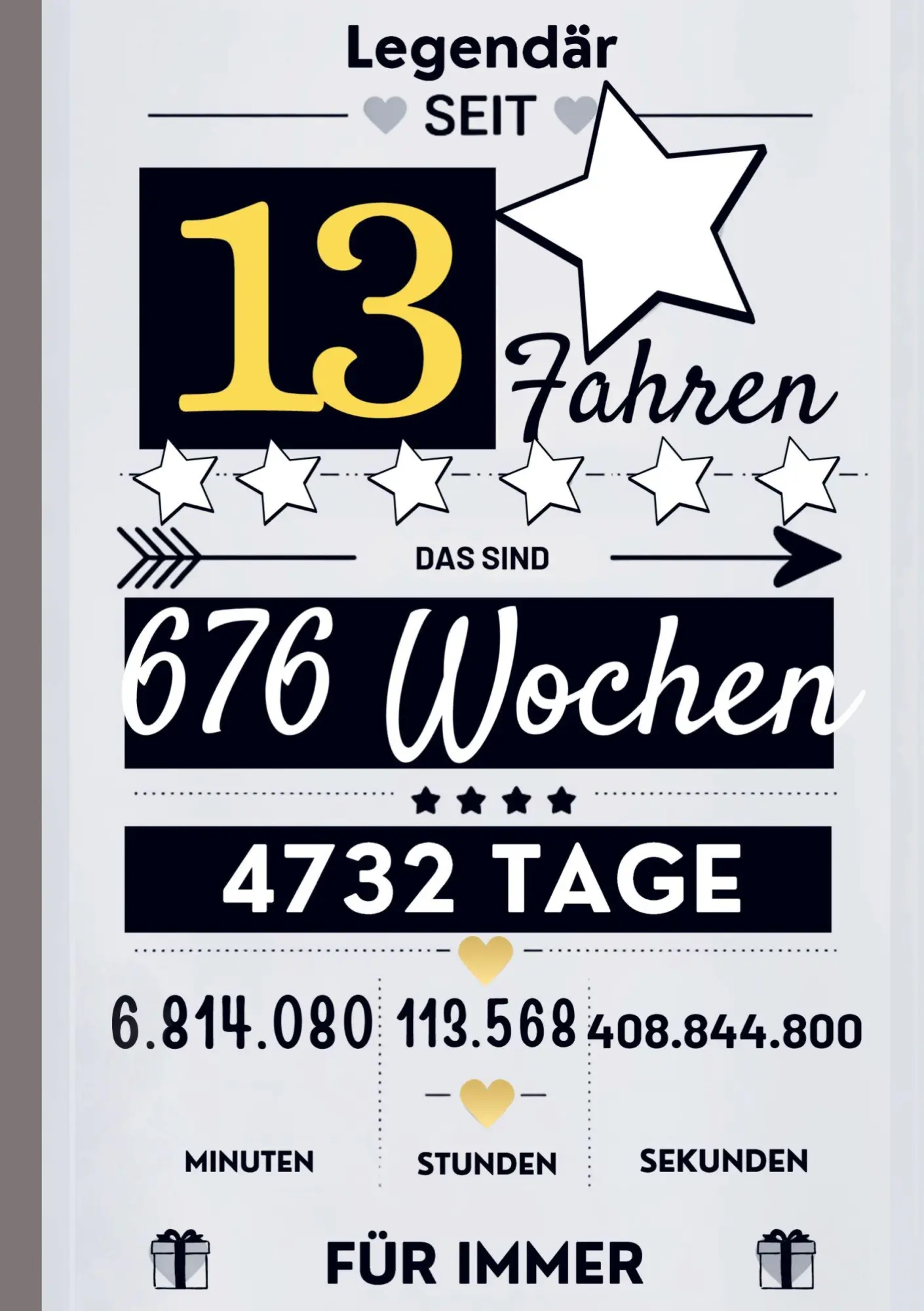 Cover: 9789403862934 | Notizbuch für Jungen 13 Jahre- Geburtstagsgeschenk für 13 jährige...