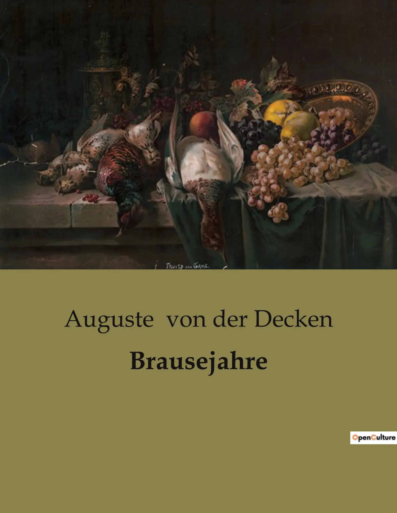 Cover: 9791041902934 | Brausejahre | Auguste von der Decken | Taschenbuch | 290 S. | Deutsch