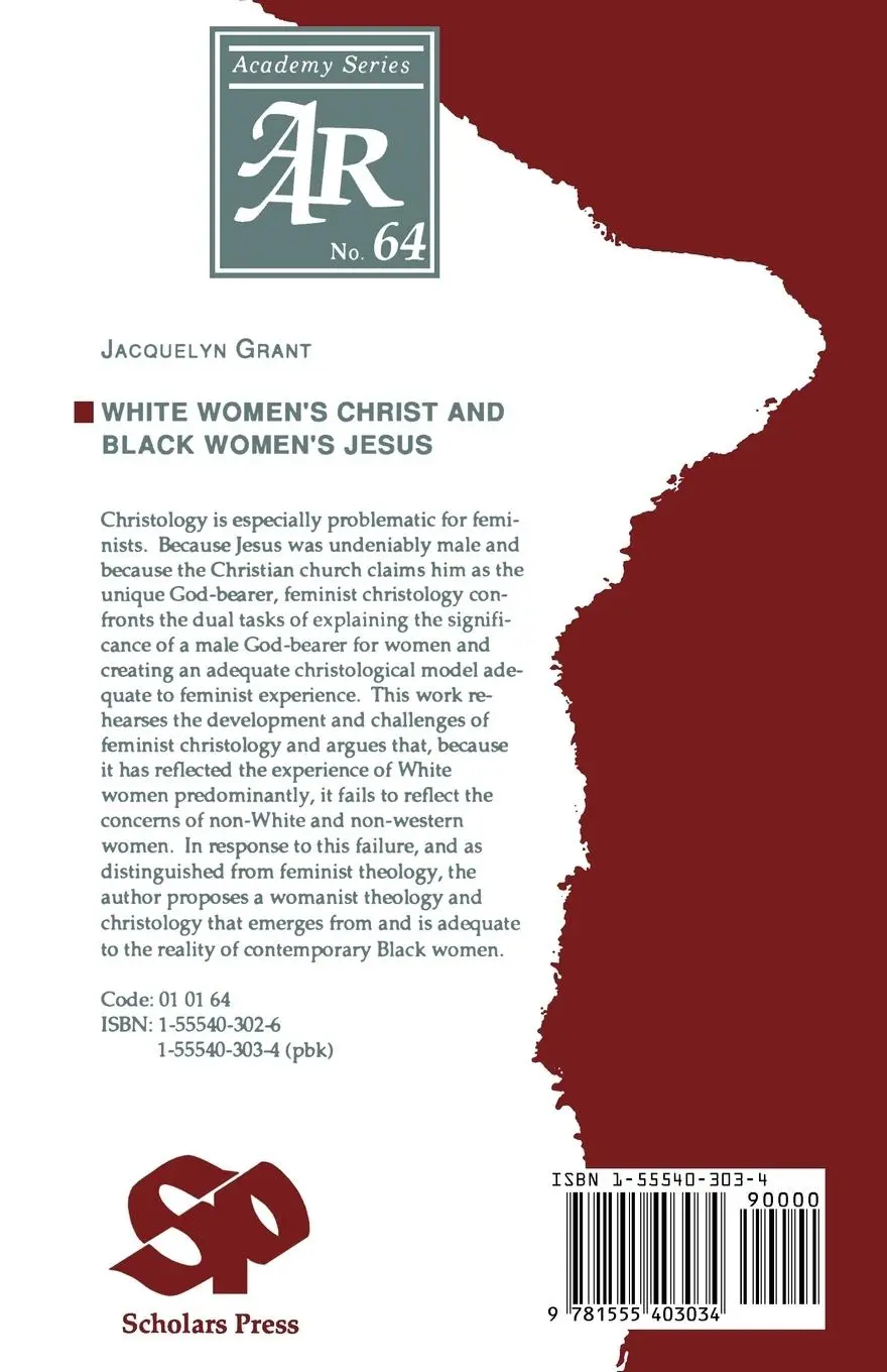 Rückseite: 9781555403034 | White Women's Christ and Black Women's Jesus | Jacquelyn Grant | Buch