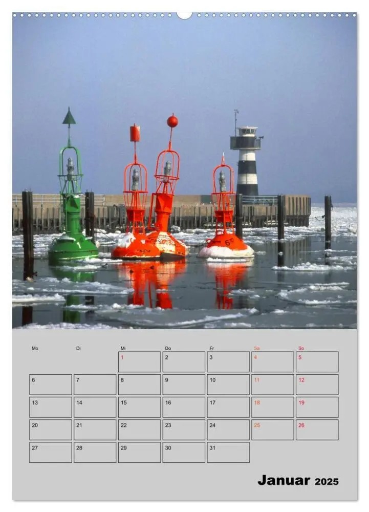 Bild: 9783435963034 | Attraktive Leuchttürme (hochwertiger Premium Wandkalender 2025 DIN...