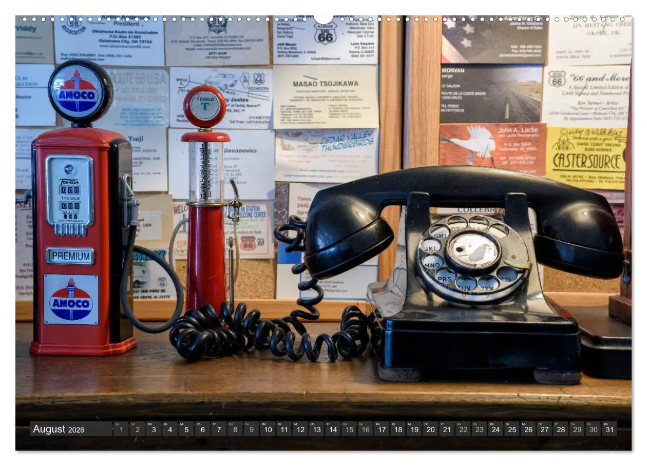 Bild: 9783457673034 | Route 66 (Wandkalender 2026 DIN A2 quer), CALVENDO Monatskalender