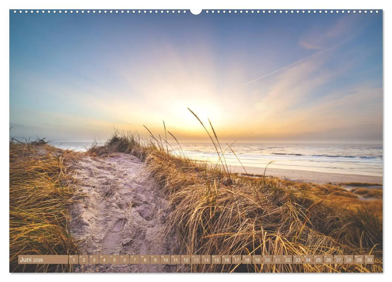 Bild: 9783457813034 | Jutland - Dänemarks Nordseeküste (Wandkalender 2026 DIN A2 quer),...