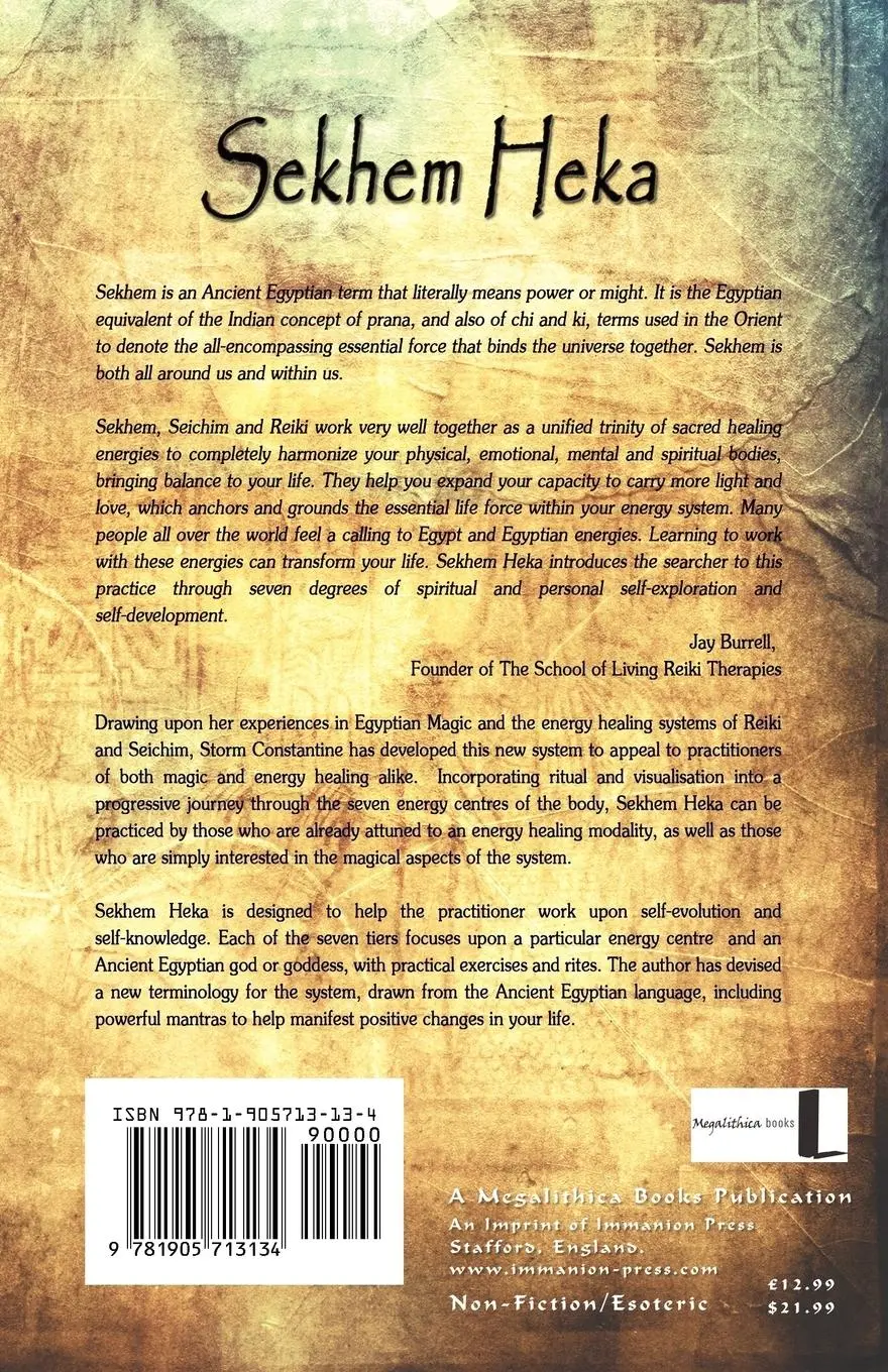Rückseite: 9781905713134 | Sekhem Heka | Storm Constantine | Taschenbuch | Englisch | 2008