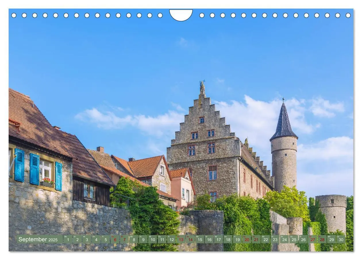 Bild: 9783435333134 | Romantisches Mainfranken (Wandkalender 2025 DIN A4 quer), CALVENDO...