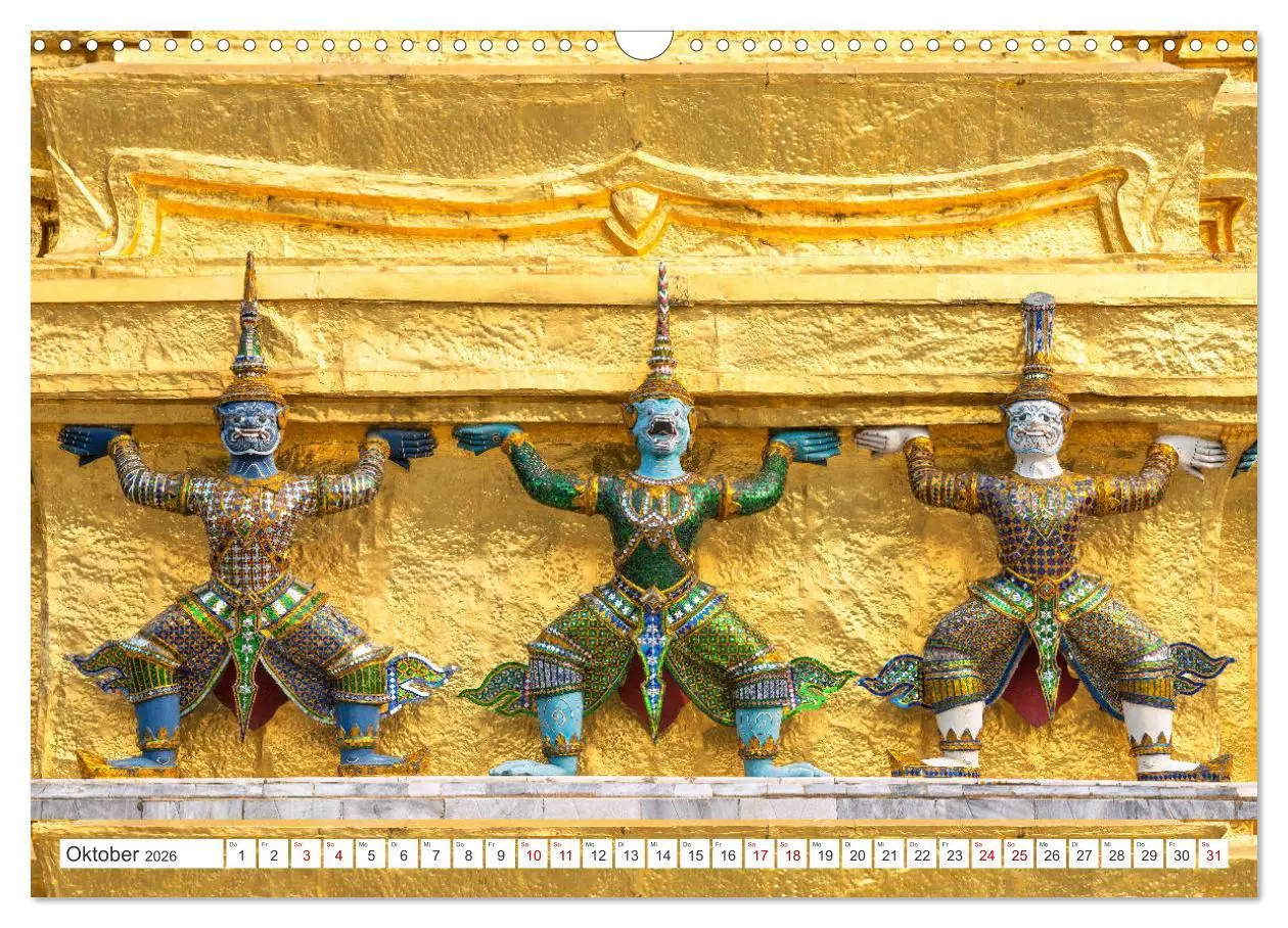 Bild: 9783457283134 | BANGKOK Hauptstadt von Thailand (Wandkalender 2026 DIN A3 quer),...