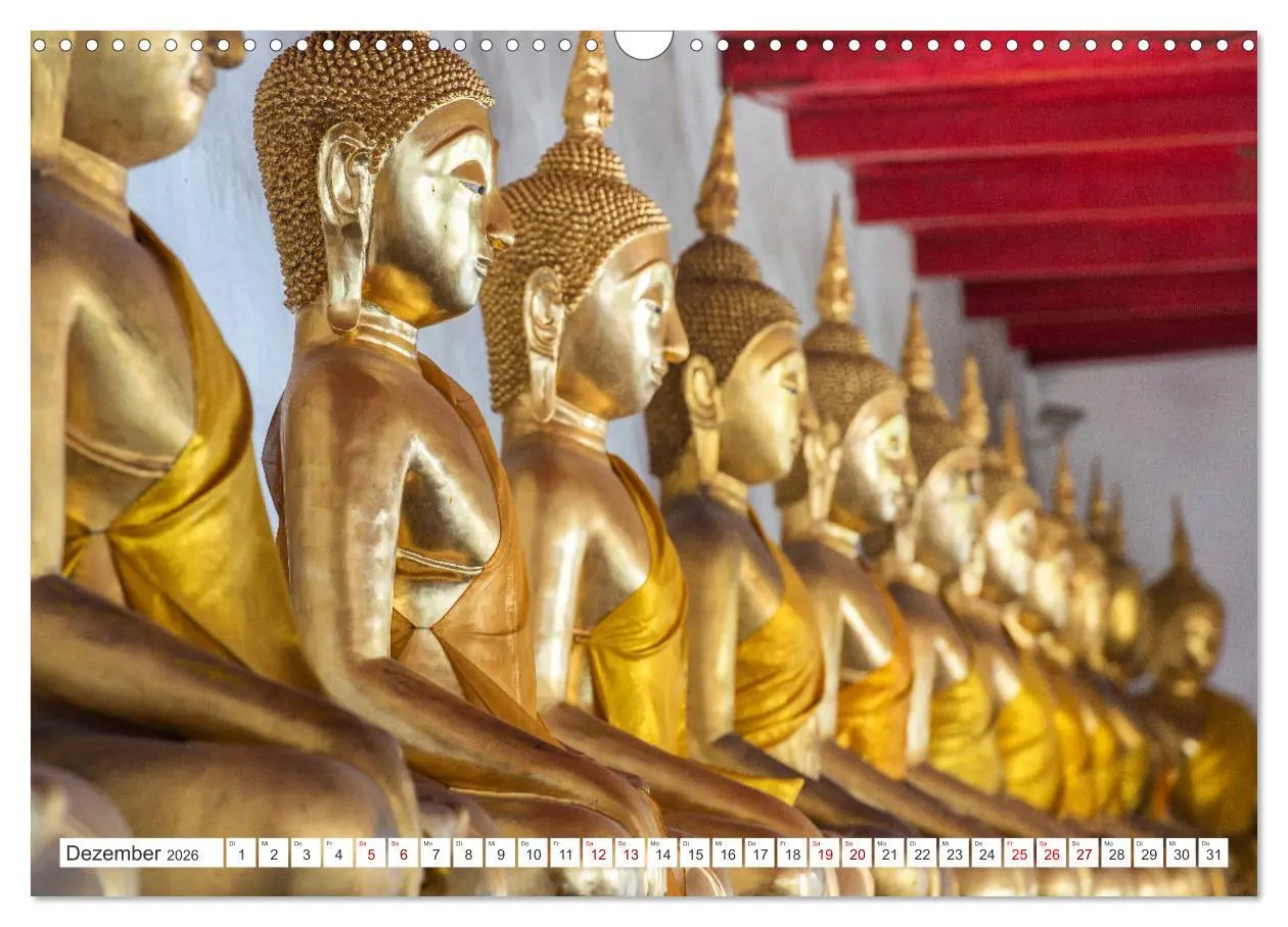 Bild: 9783457283134 | BANGKOK Hauptstadt von Thailand (Wandkalender 2026 DIN A3 quer),...
