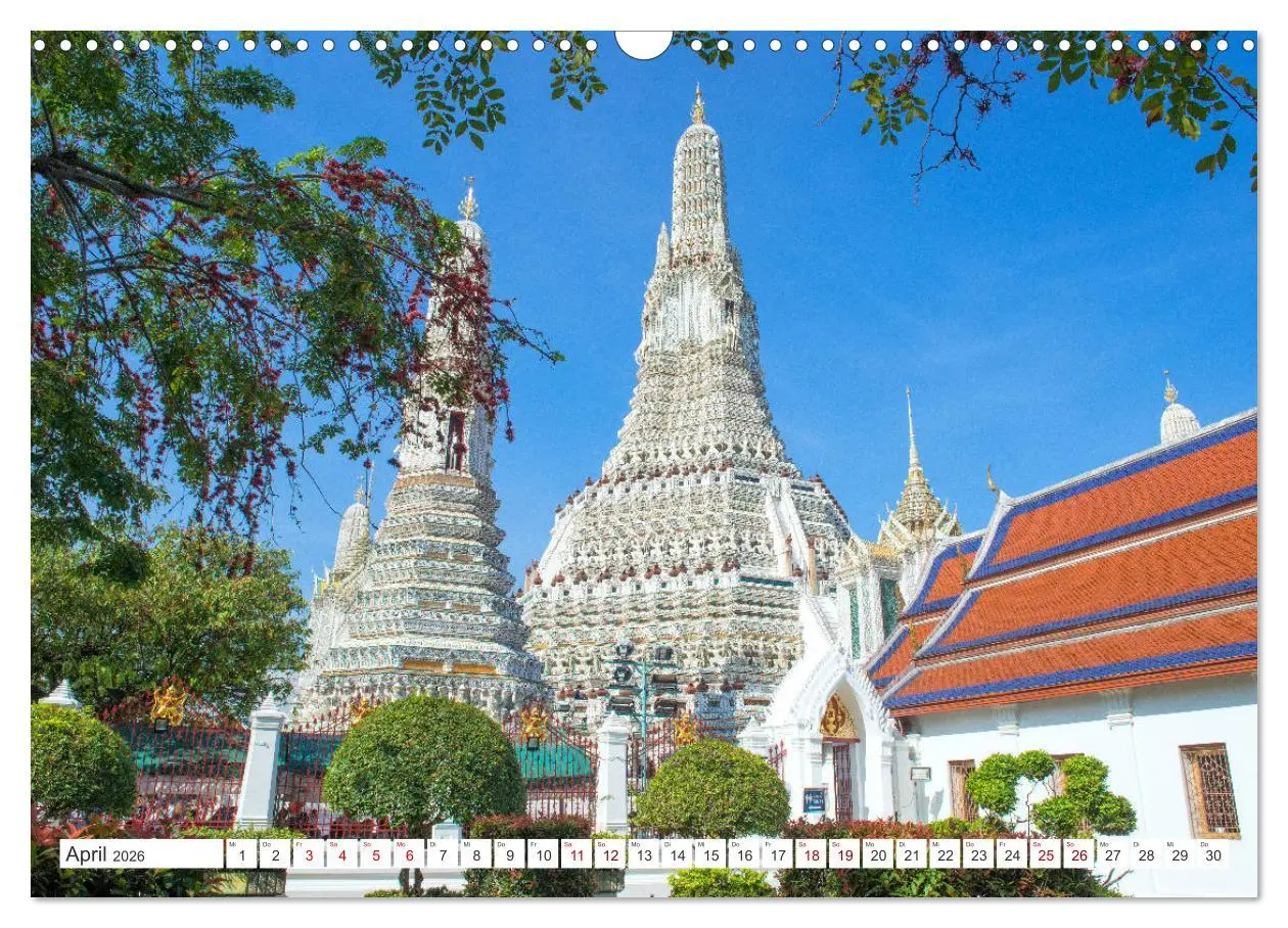Bild: 9783457283134 | BANGKOK Hauptstadt von Thailand (Wandkalender 2026 DIN A3 quer),...