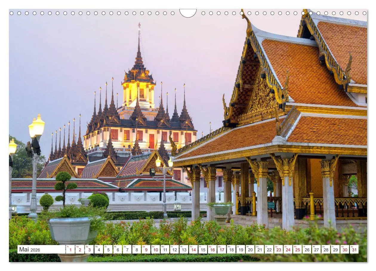 Bild: 9783457283134 | BANGKOK Hauptstadt von Thailand (Wandkalender 2026 DIN A3 quer),...