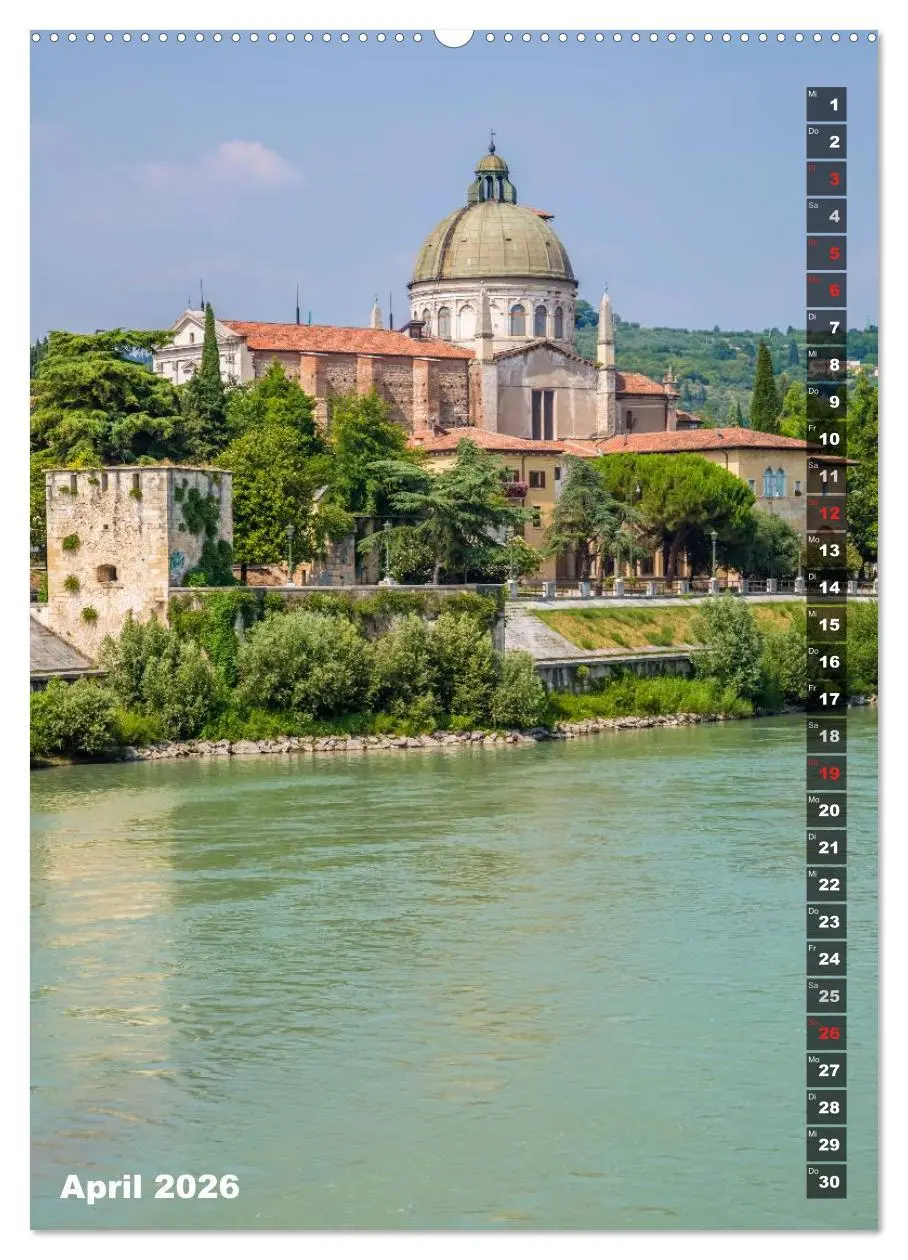 Bild: 9783516443134 | VERONA Bildschöne Altstadt (hochwertiger Premium Wandkalender 2026...