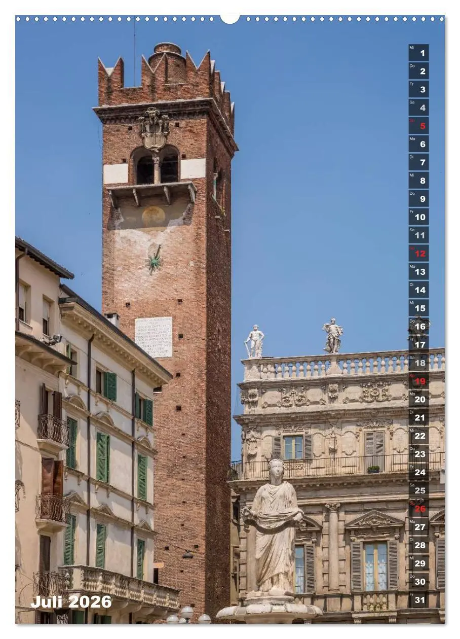 Bild: 9783516443134 | VERONA Bildschöne Altstadt (hochwertiger Premium Wandkalender 2026...