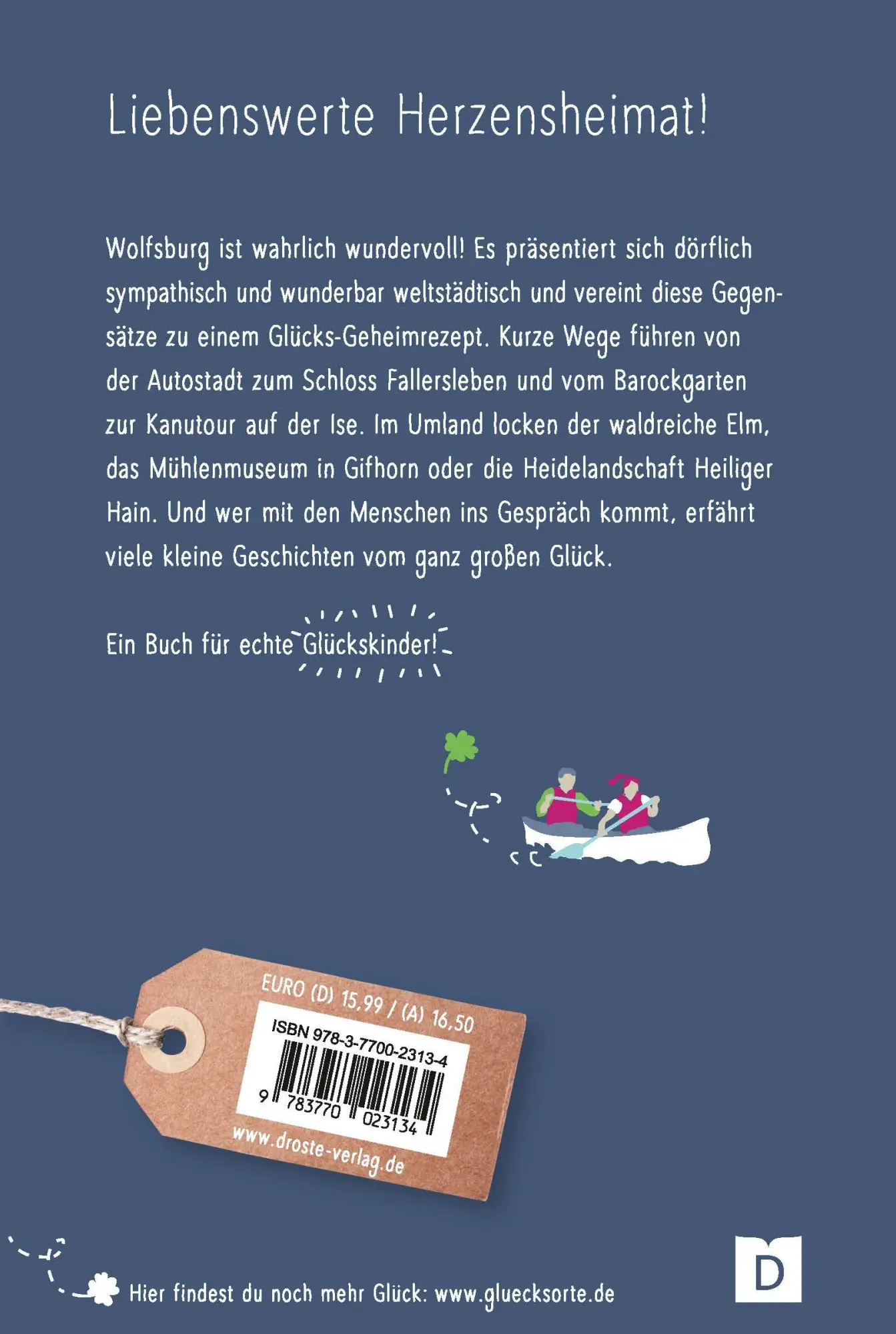 Rückseite: 9783770023134 | Glücksorte in und um Wolfsburg | Fahr hin &amp; werd glücklich | Lamberg