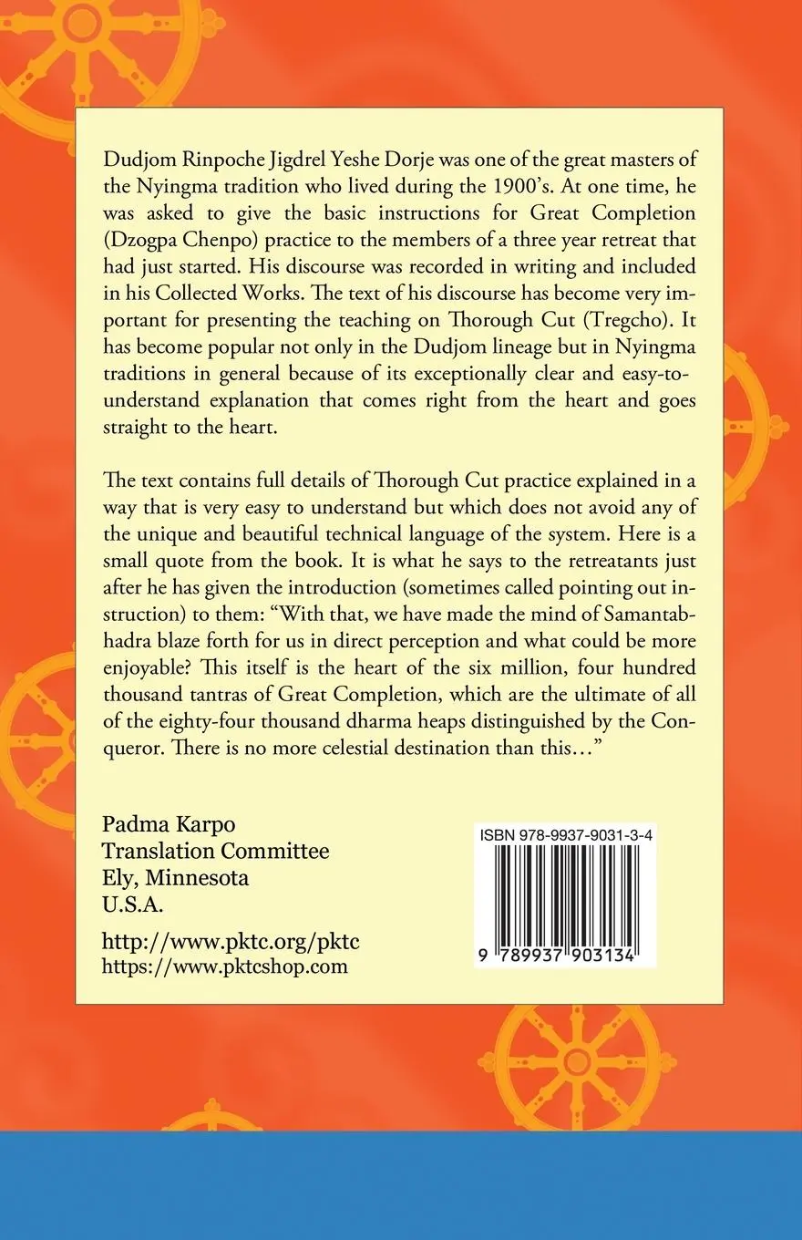 Rückseite: 9789937903134 | The Dzogchen Alchemy of Accomplishment | Tony Duff | Taschenbuch