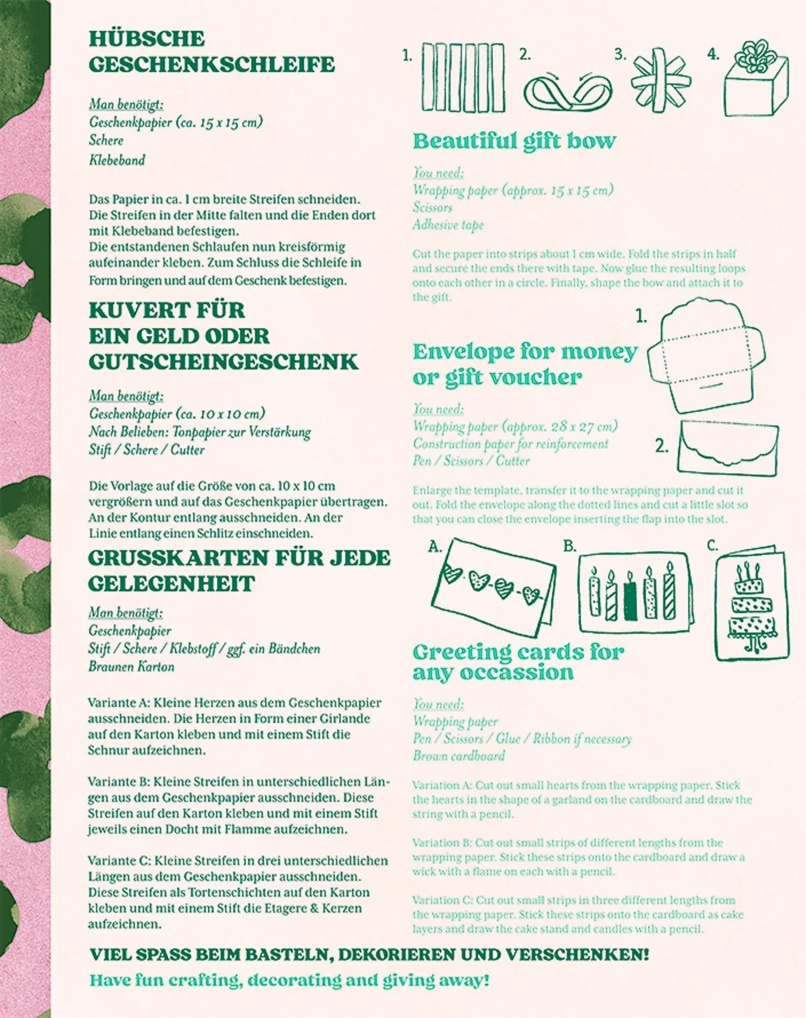 Bild: 4050003973234 | Geschenkpapier-Buch - Schöner Schenken | Taschenbuch | 10 S. | Deutsch