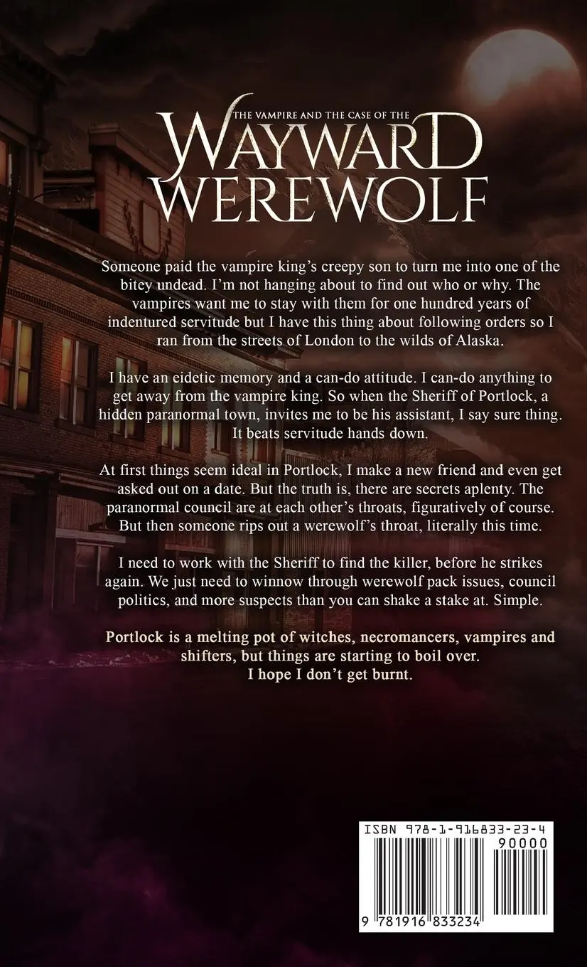Rückseite: 9781916833234 | The Vampire and the Case of the Wayward Werewolf | Harris (u. a.)