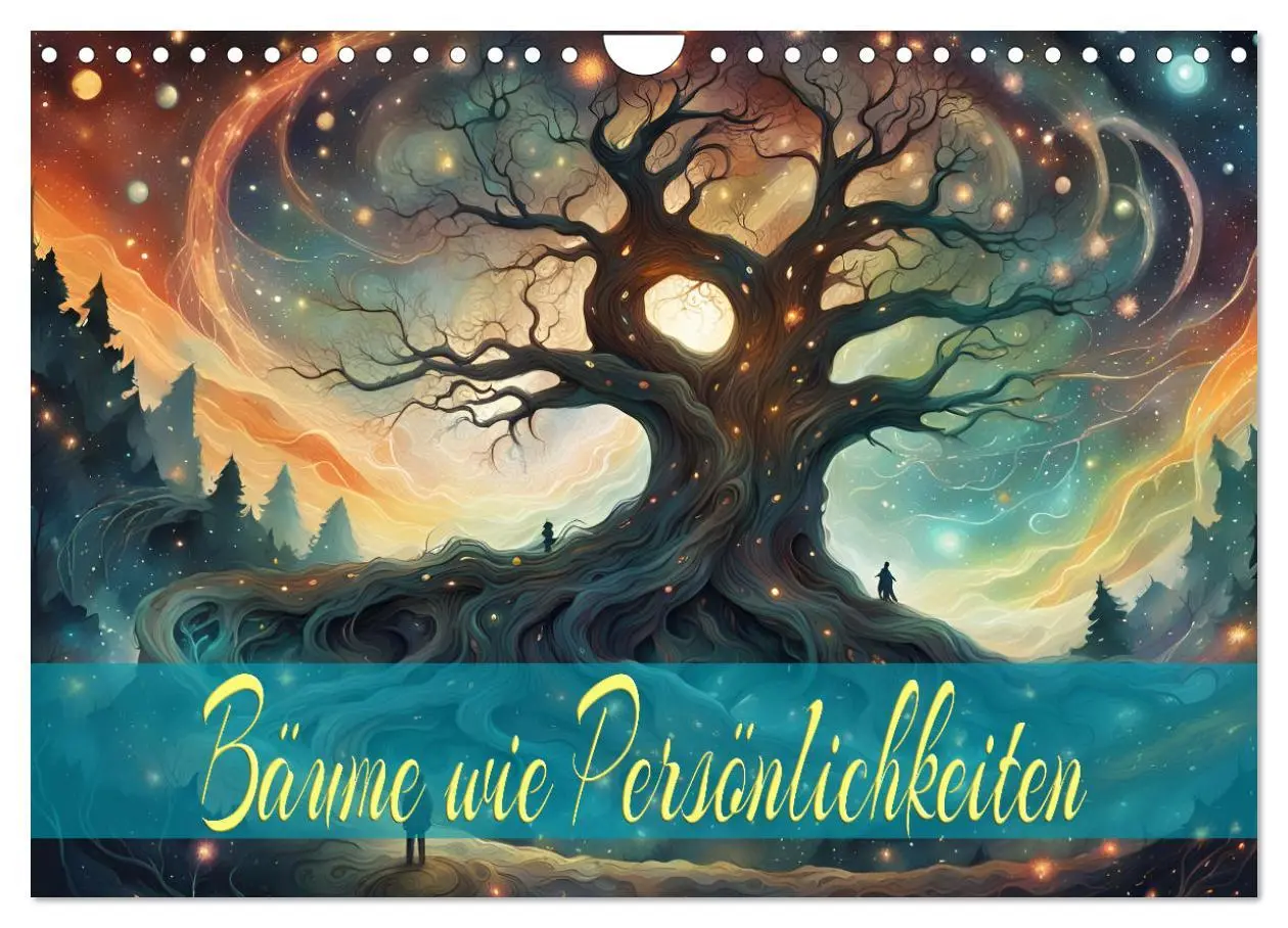 Cover: 9783457343234 | Bäume wie Persönlichkeiten (Wandkalender 2026 DIN A4 quer),...