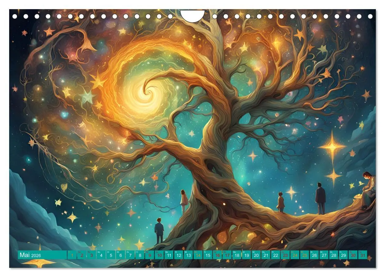 Bild: 9783457343234 | Bäume wie Persönlichkeiten (Wandkalender 2026 DIN A4 quer),...