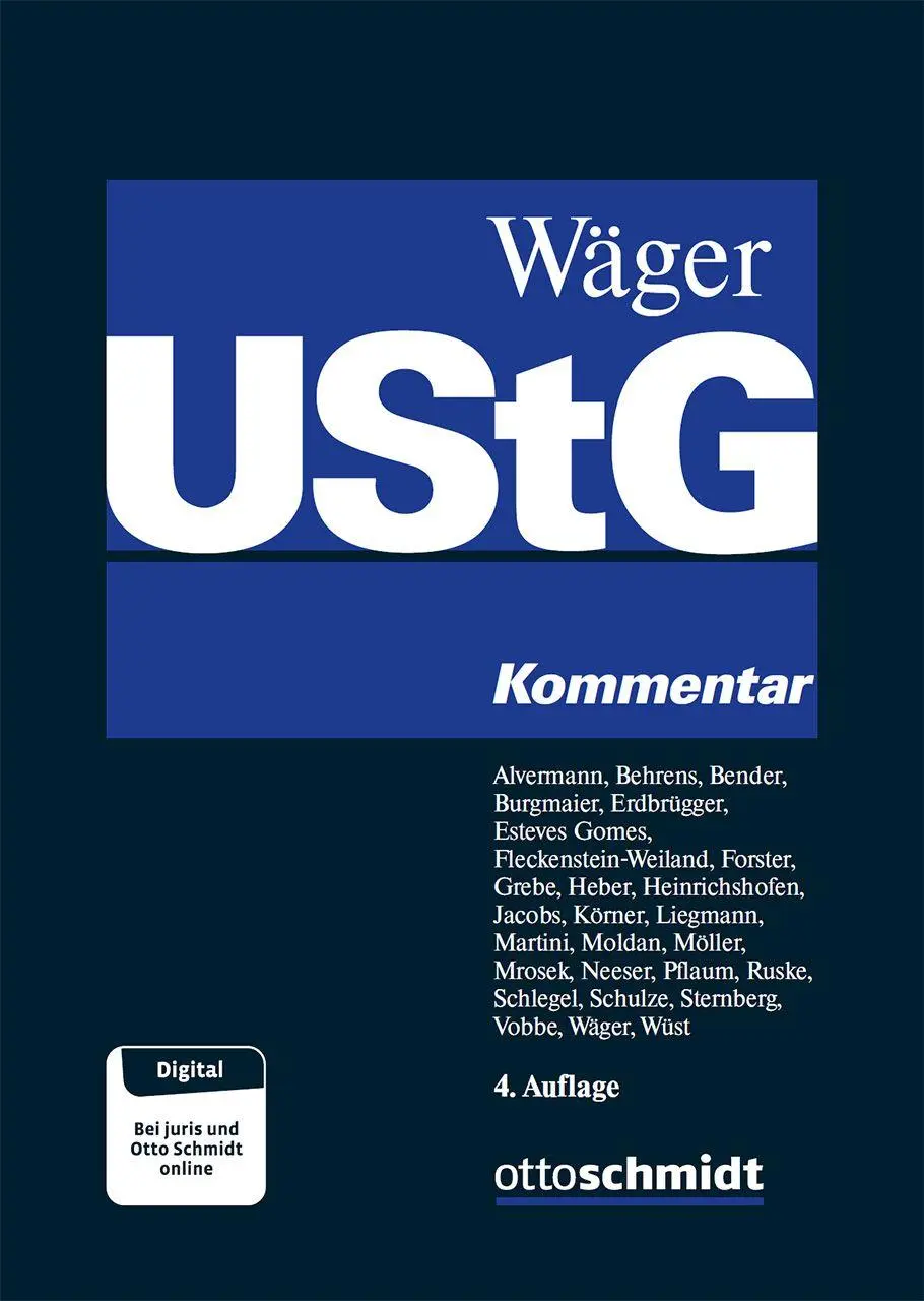 Cover: 9783504243234 | Umsatzsteuergesetz (UStG) | Kommentar | Jörg Alvermann (u. a.) | Buch
