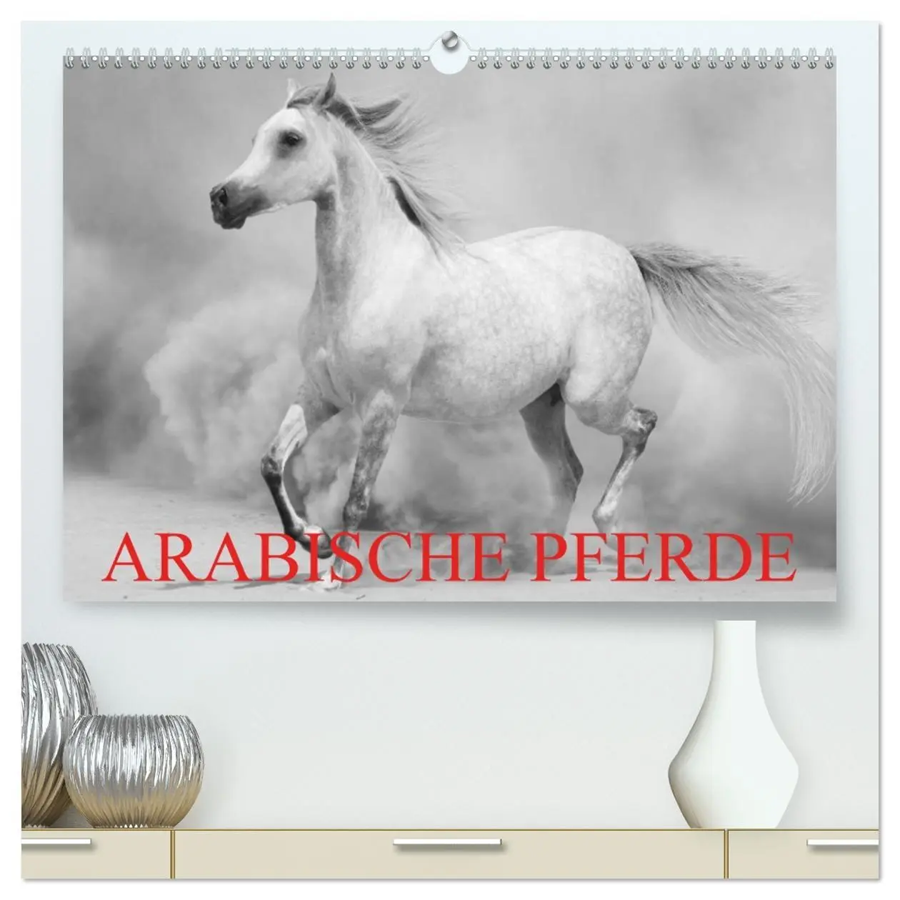 Cover: 9783516123234 | Arabische Pferde (hochwertiger Premium Wandkalender 2026 DIN A2...