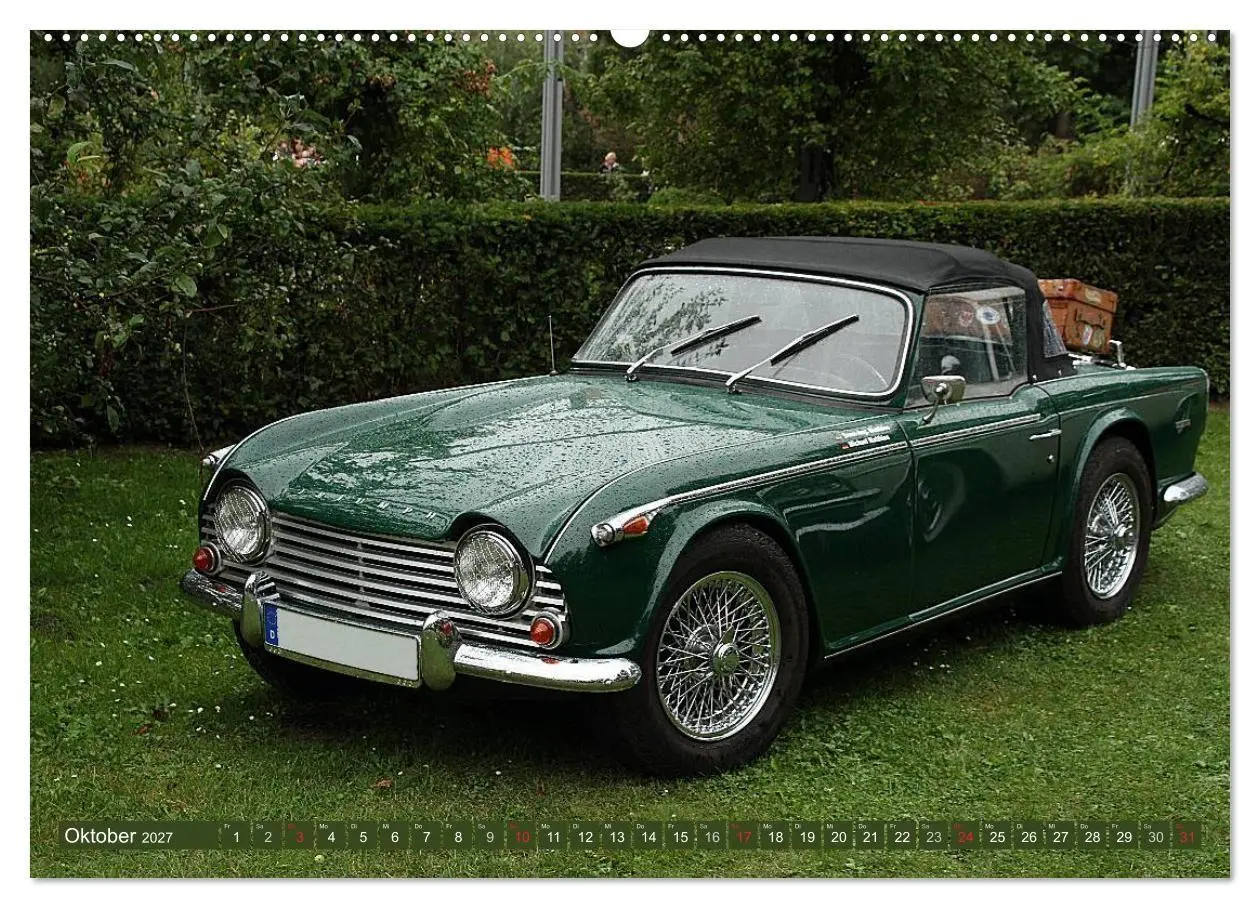 Bild: 9783569903234 | Oldtimer vergangenger Jahrzehnte (Wandkalender 2027 DIN A2 quer),...